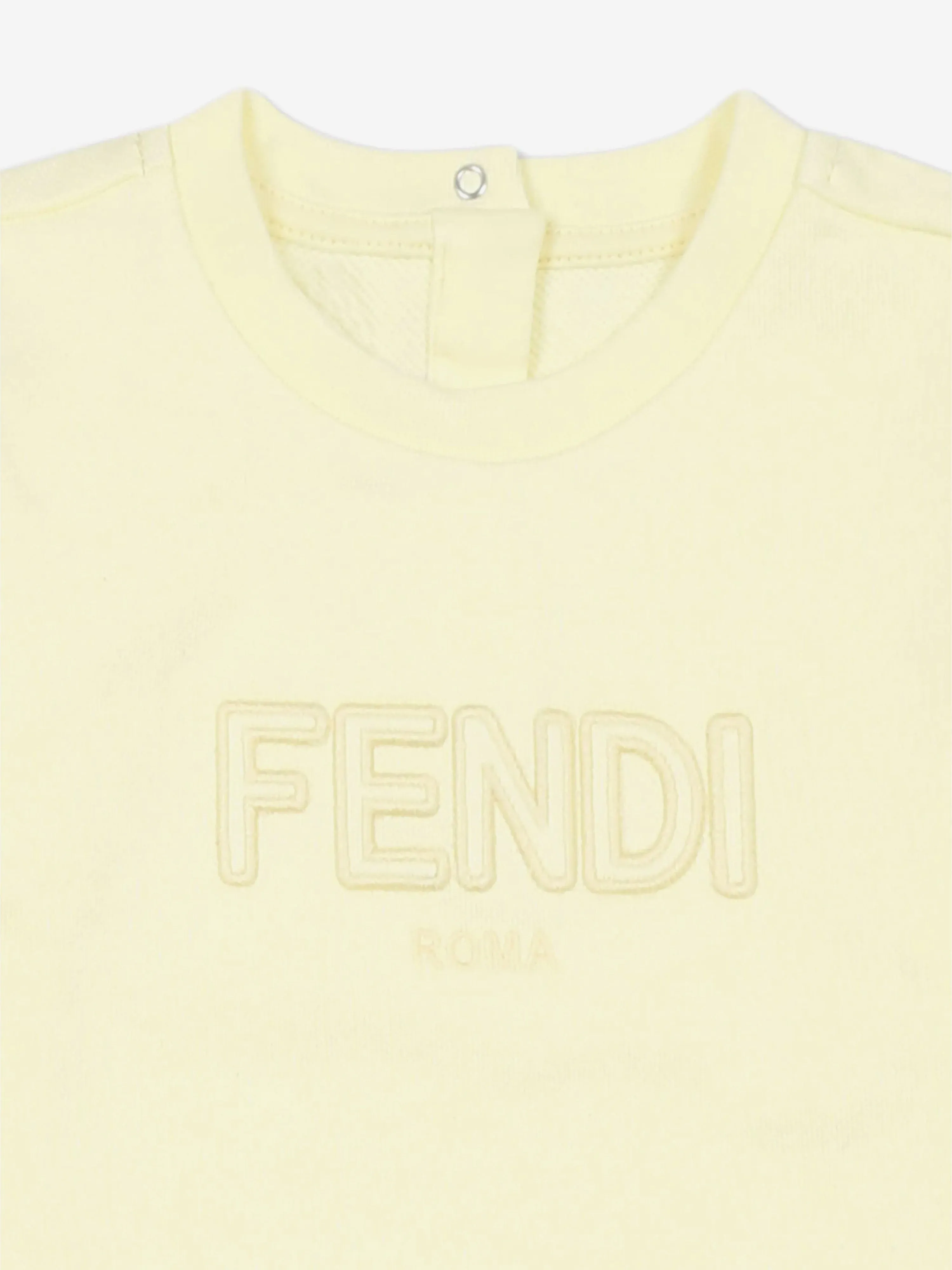 Baby Logo Sweatshirt in Yellow