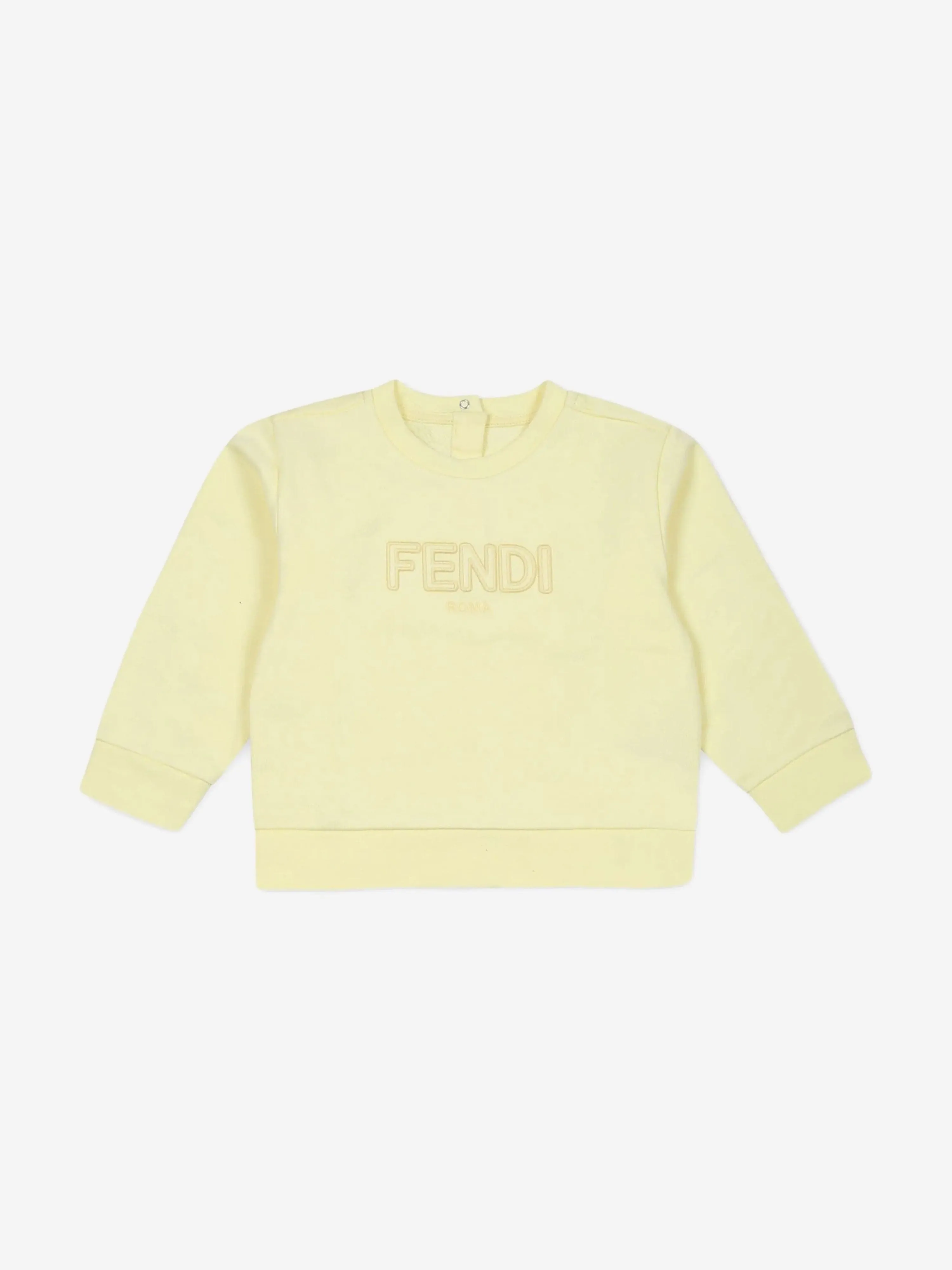 Baby Logo Sweatshirt in Yellow