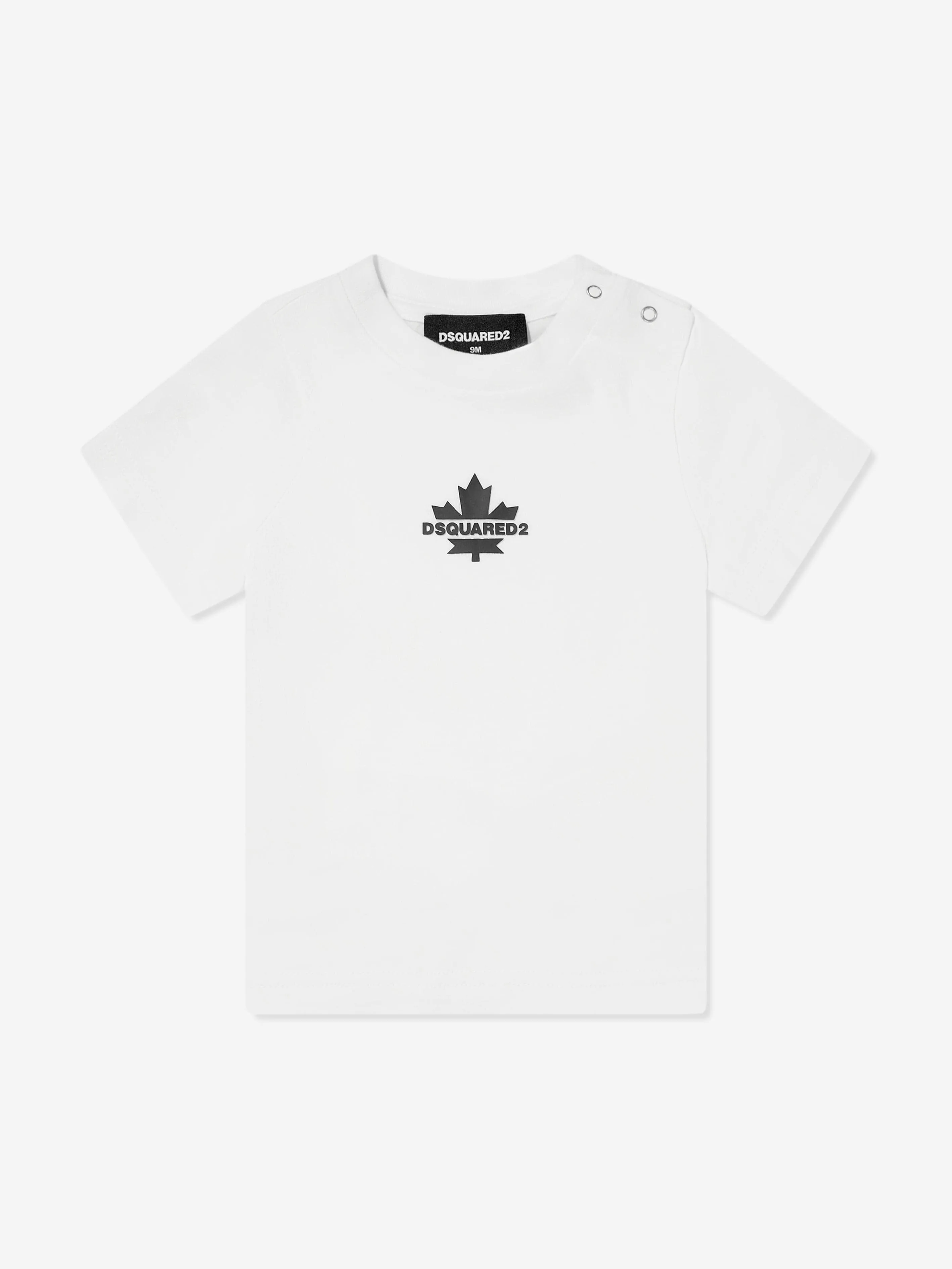 Baby Maple Leaf Logo T-Shirt in White