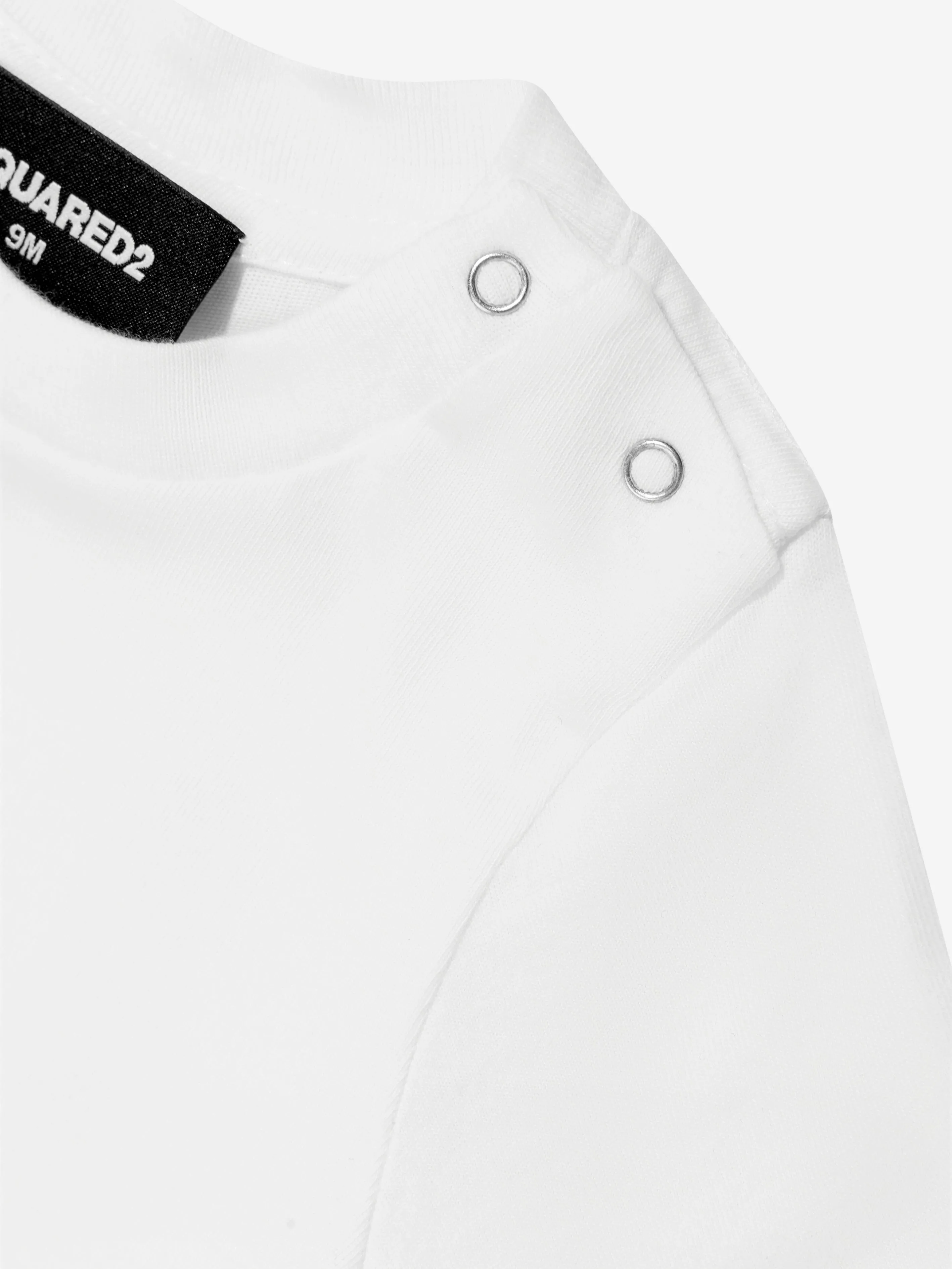 Baby Maple Leaf Logo T-Shirt in White