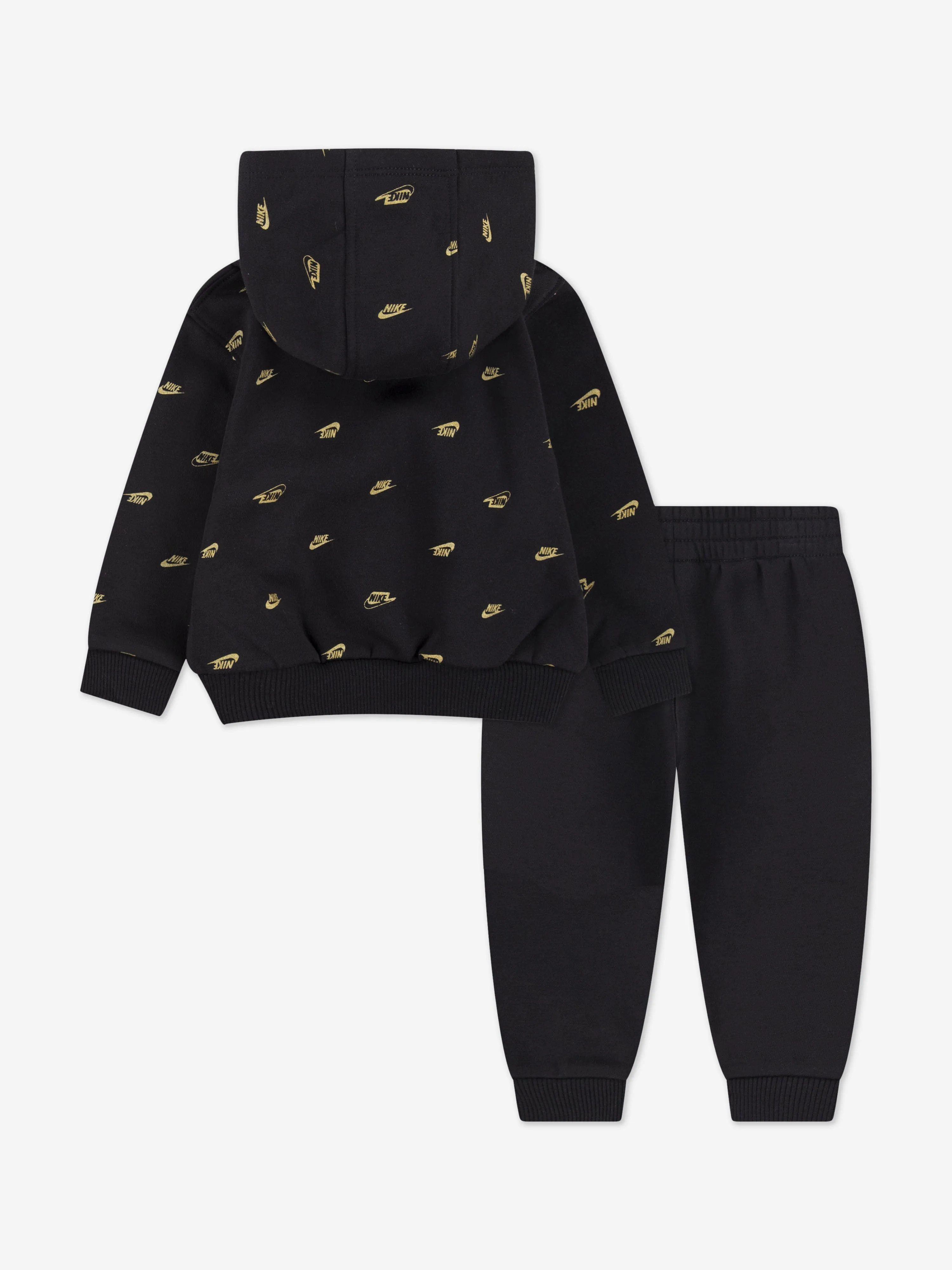 Baby NSW AOP Fleece Tracksuit in Black