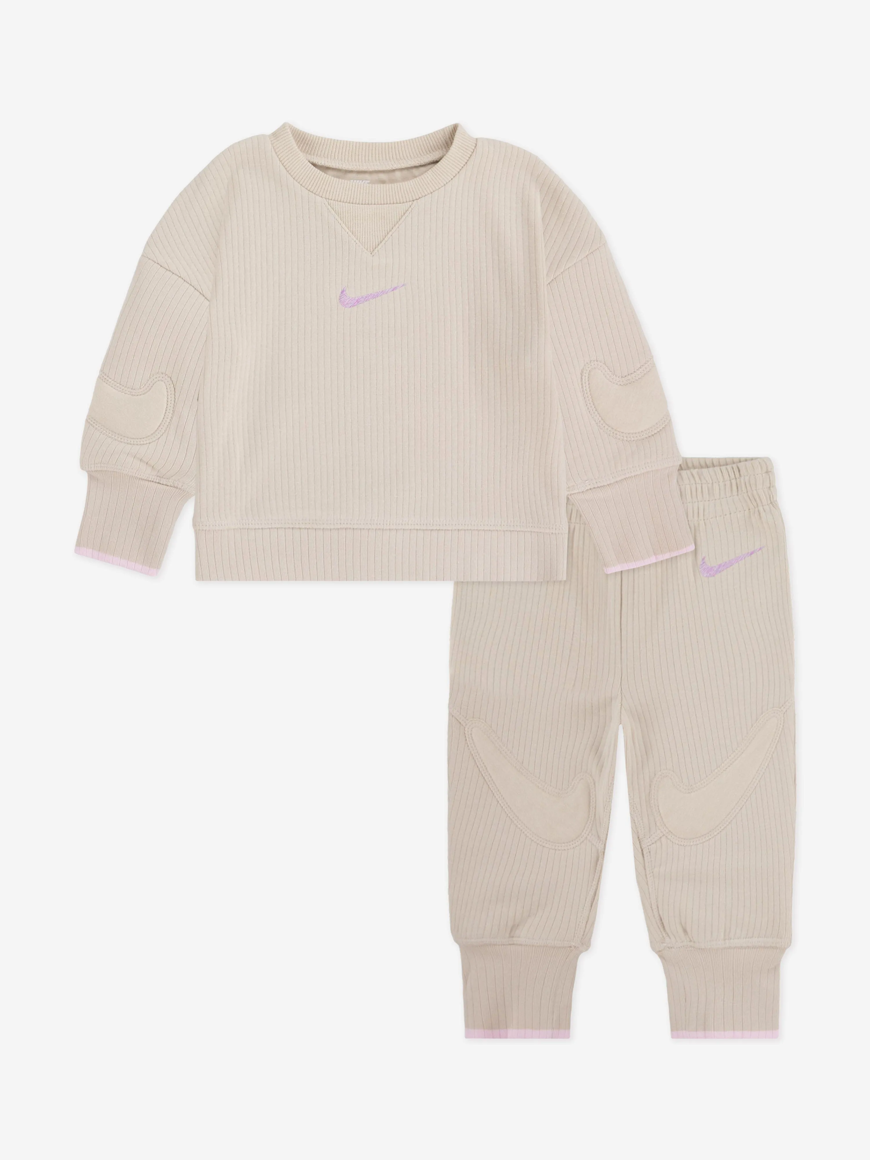 Baby Readyset Tracksuit in Beige
