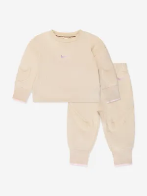 Baby Readyset Tracksuit in Beige