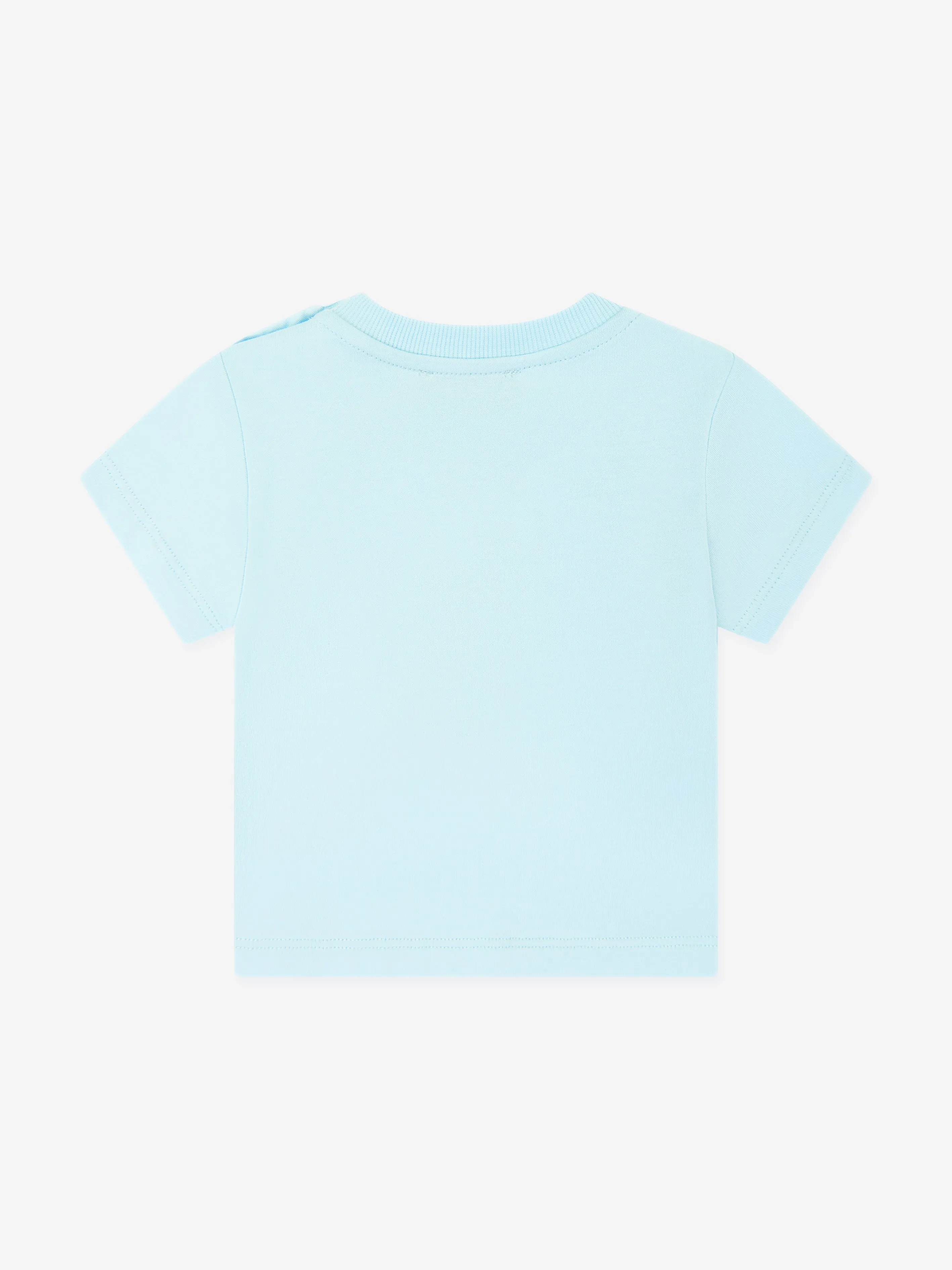 Baby Teddy Bear Logo T-Shirt in Blue
