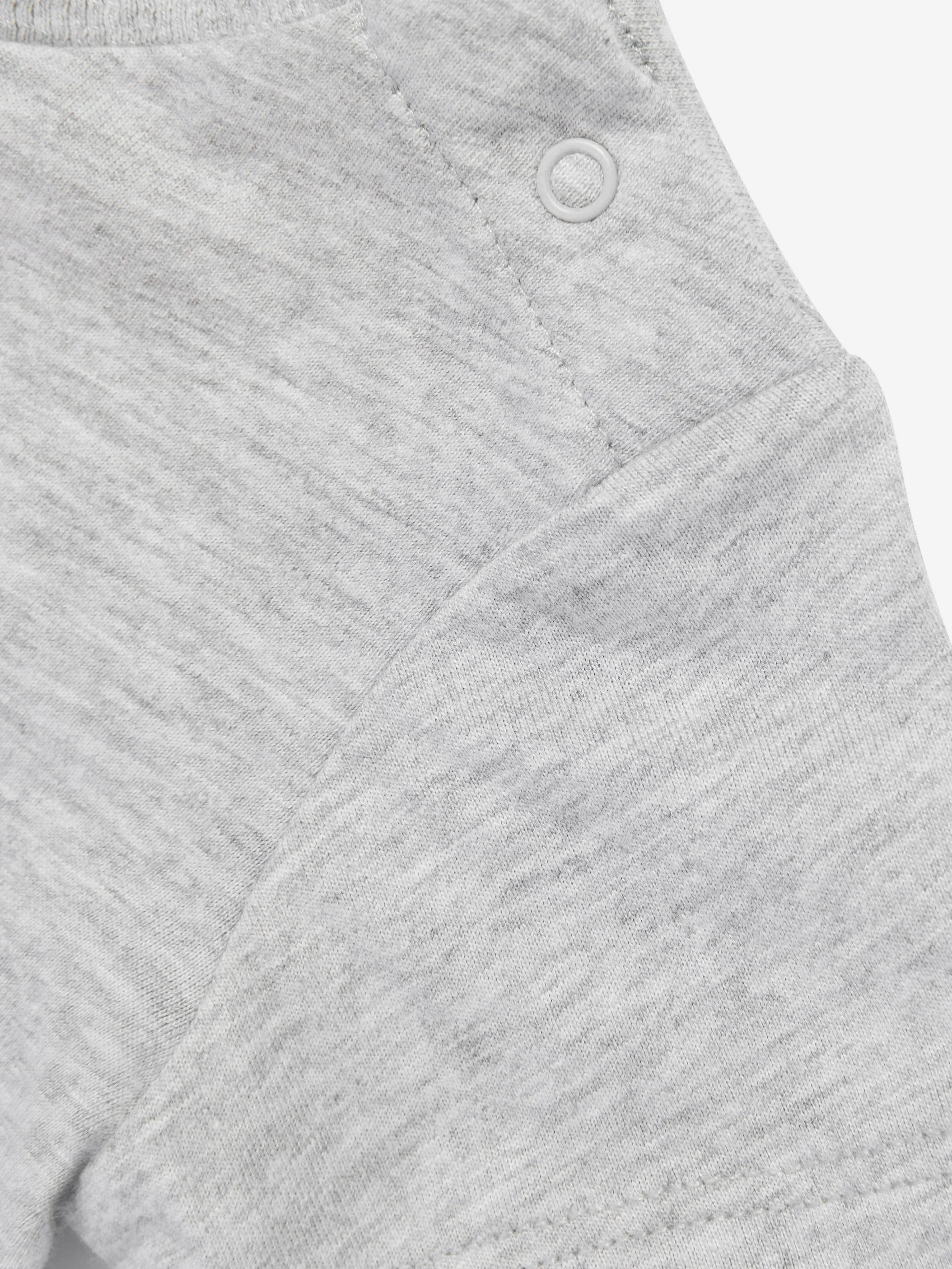 Baby Teddy Bear Logo T-Shirt in Grey