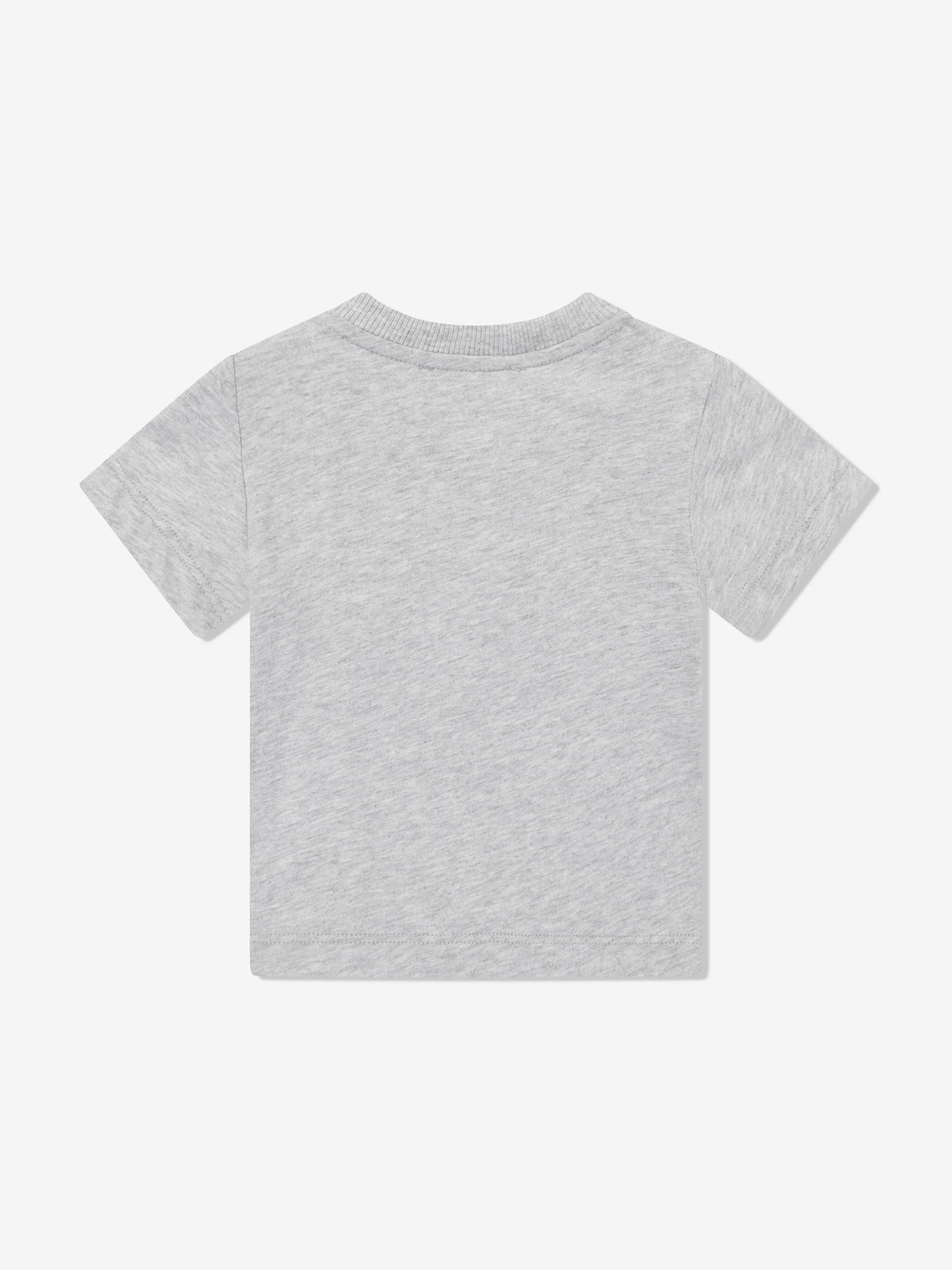 Baby Teddy Bear Logo T-Shirt in Grey