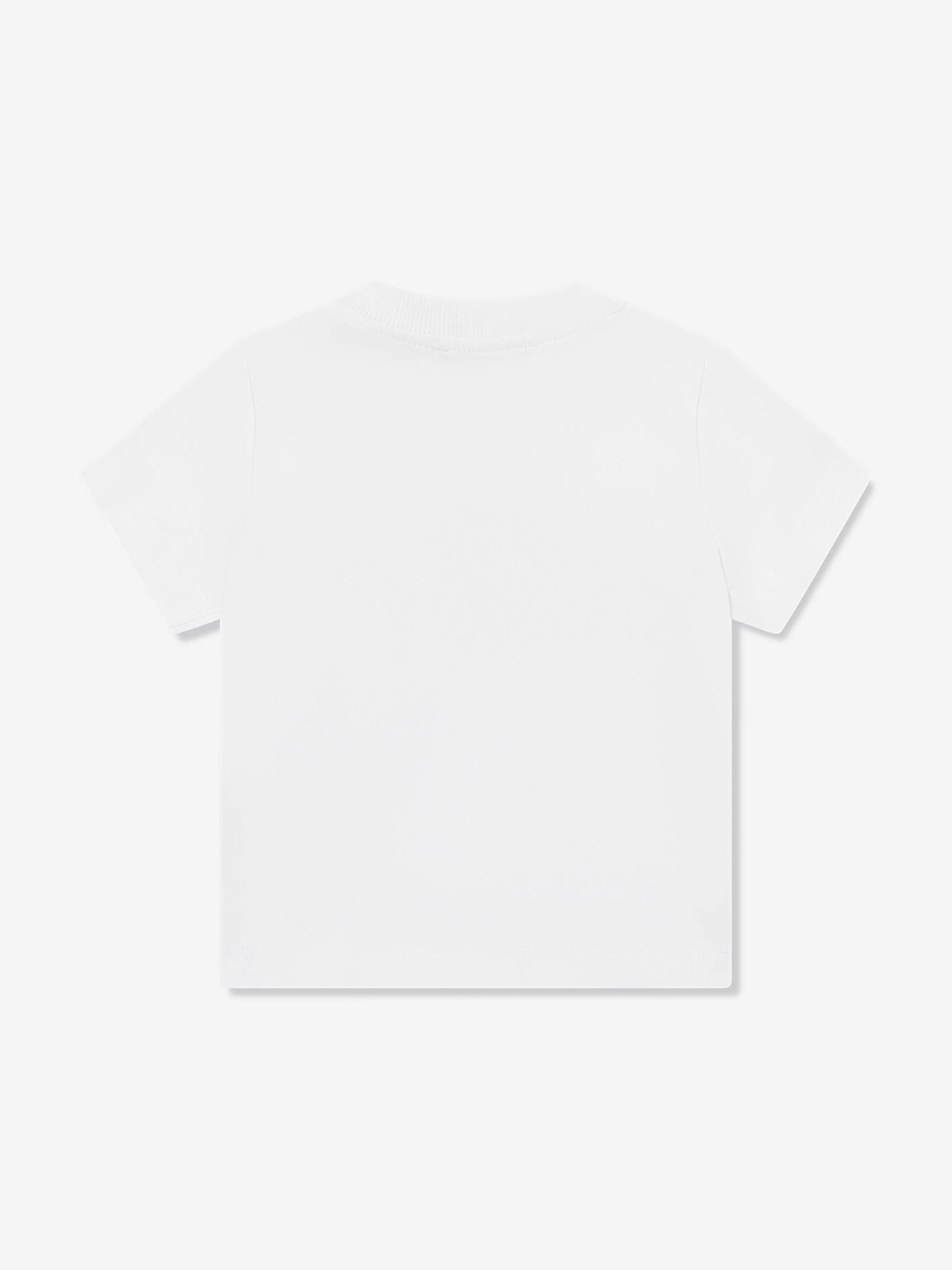 Baby Teddy Bear Logo T-Shirt in White