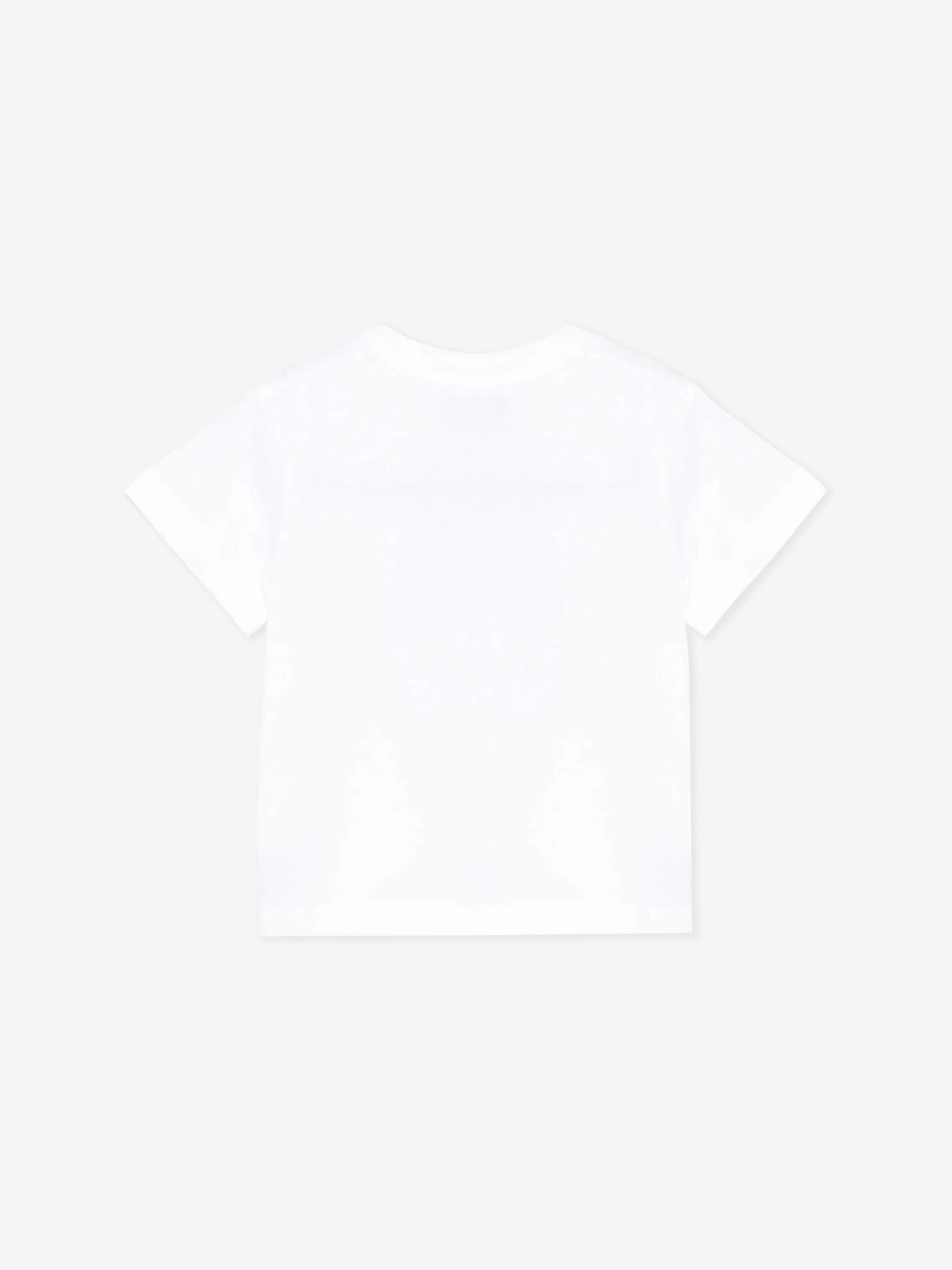 Baby Teddy Bear Logo T-Shirt in White