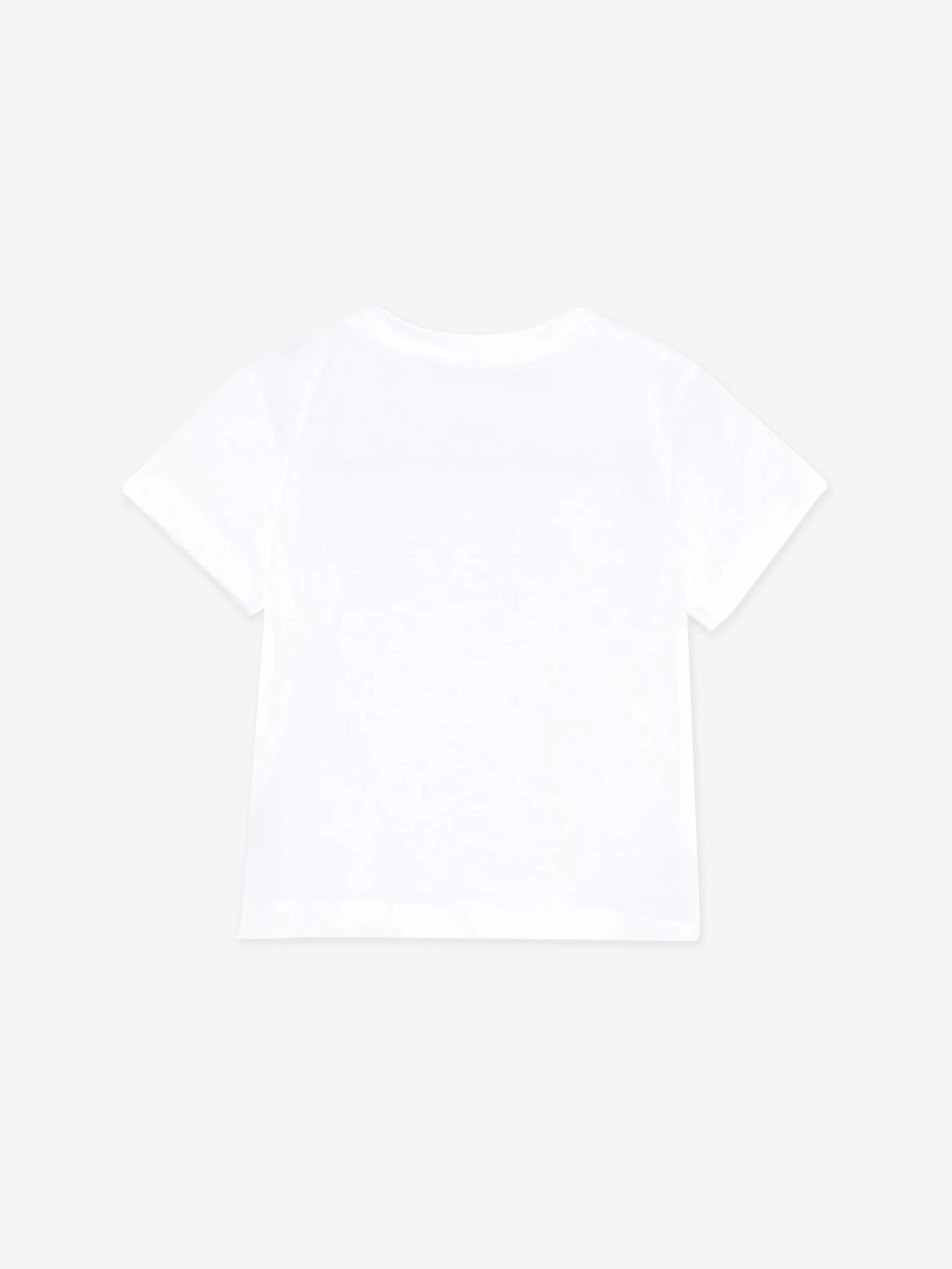 Baby Teddy Bear Logo T-Shirt in White