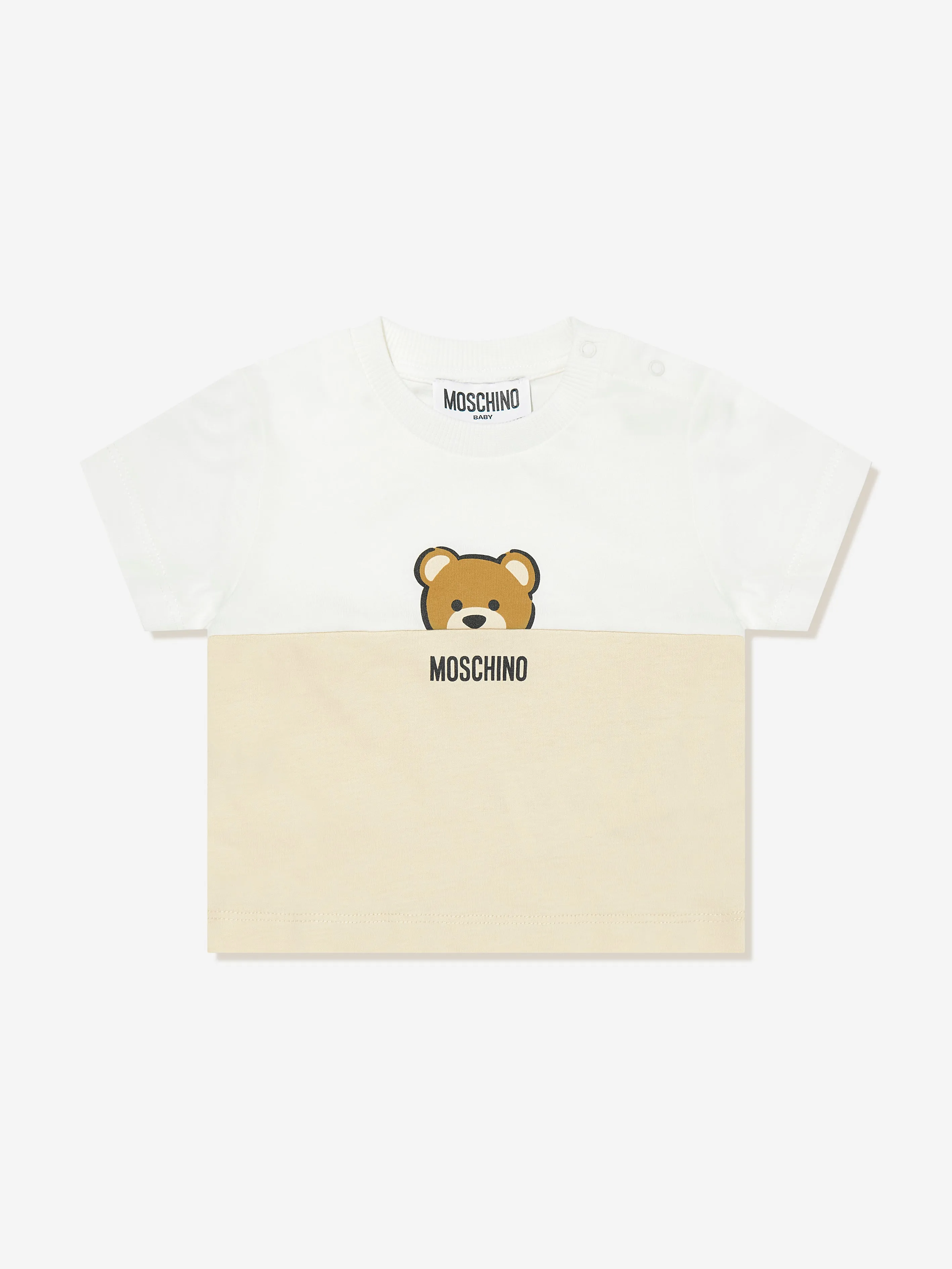 Baby Teddy Bear Short Set in Beige
