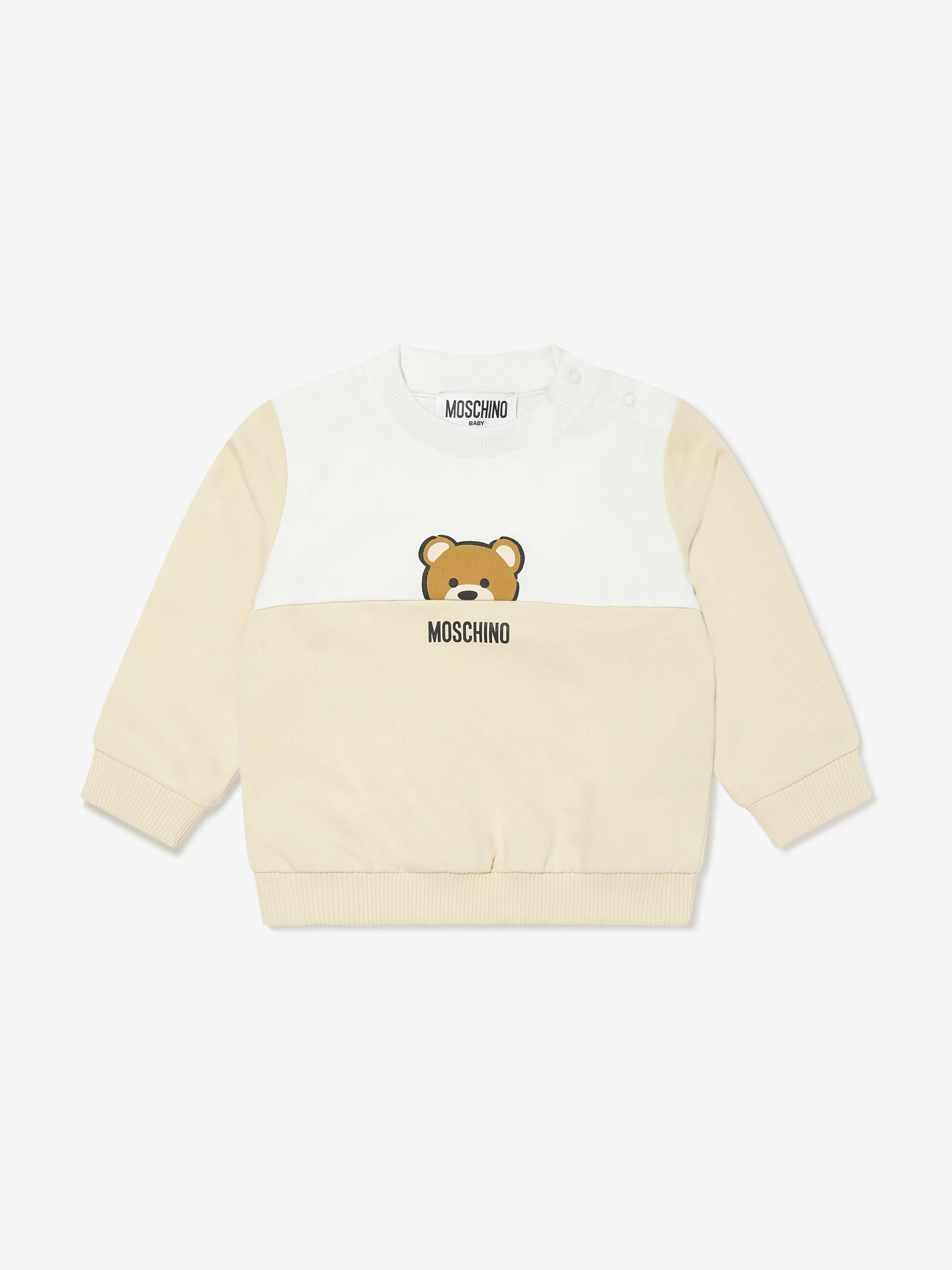 Baby Teddy Bear Tracksuit in Beige