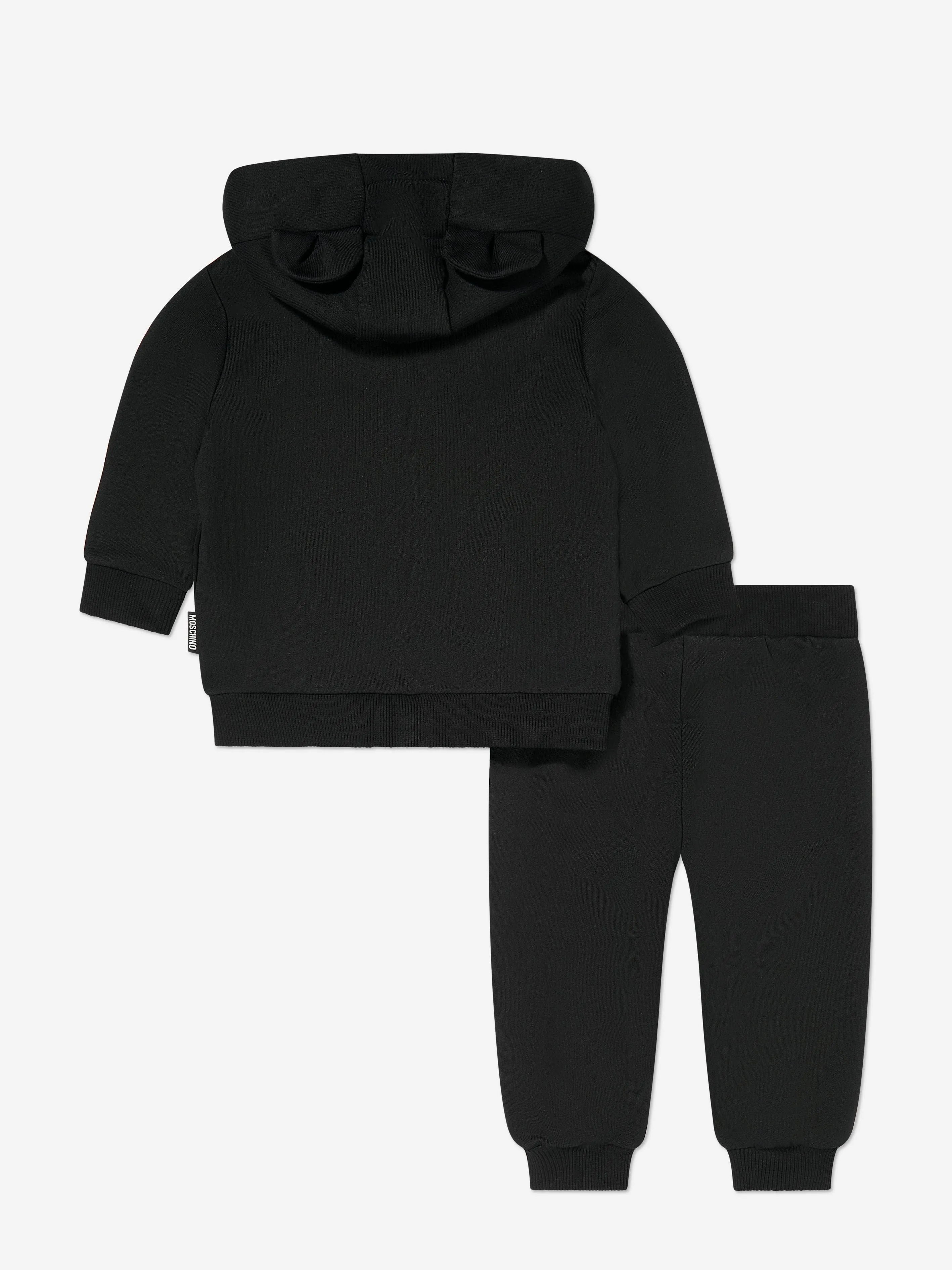 Baby Teddy Bear Tracksuit in Black