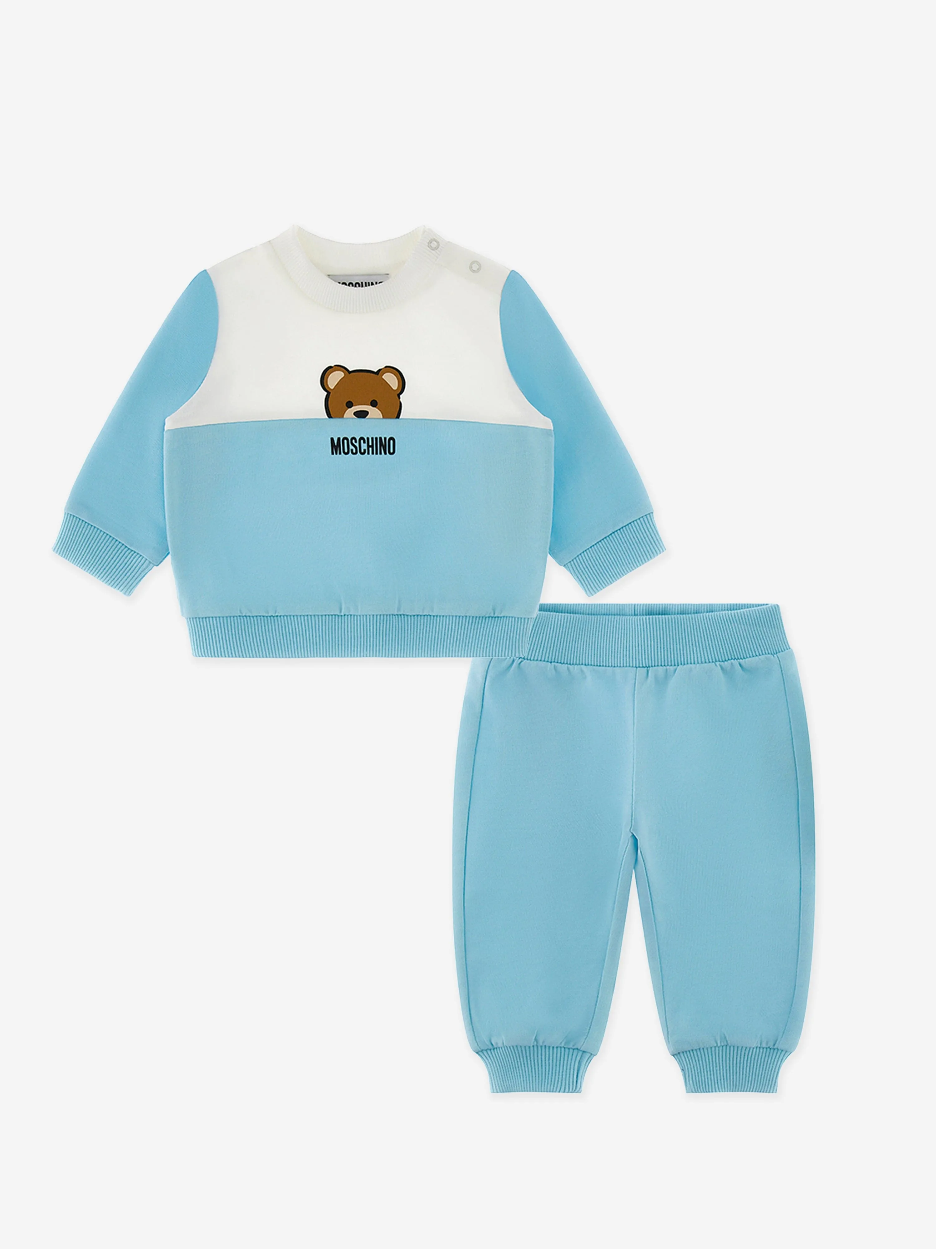 Baby Teddy Bear Tracksuit in Blue