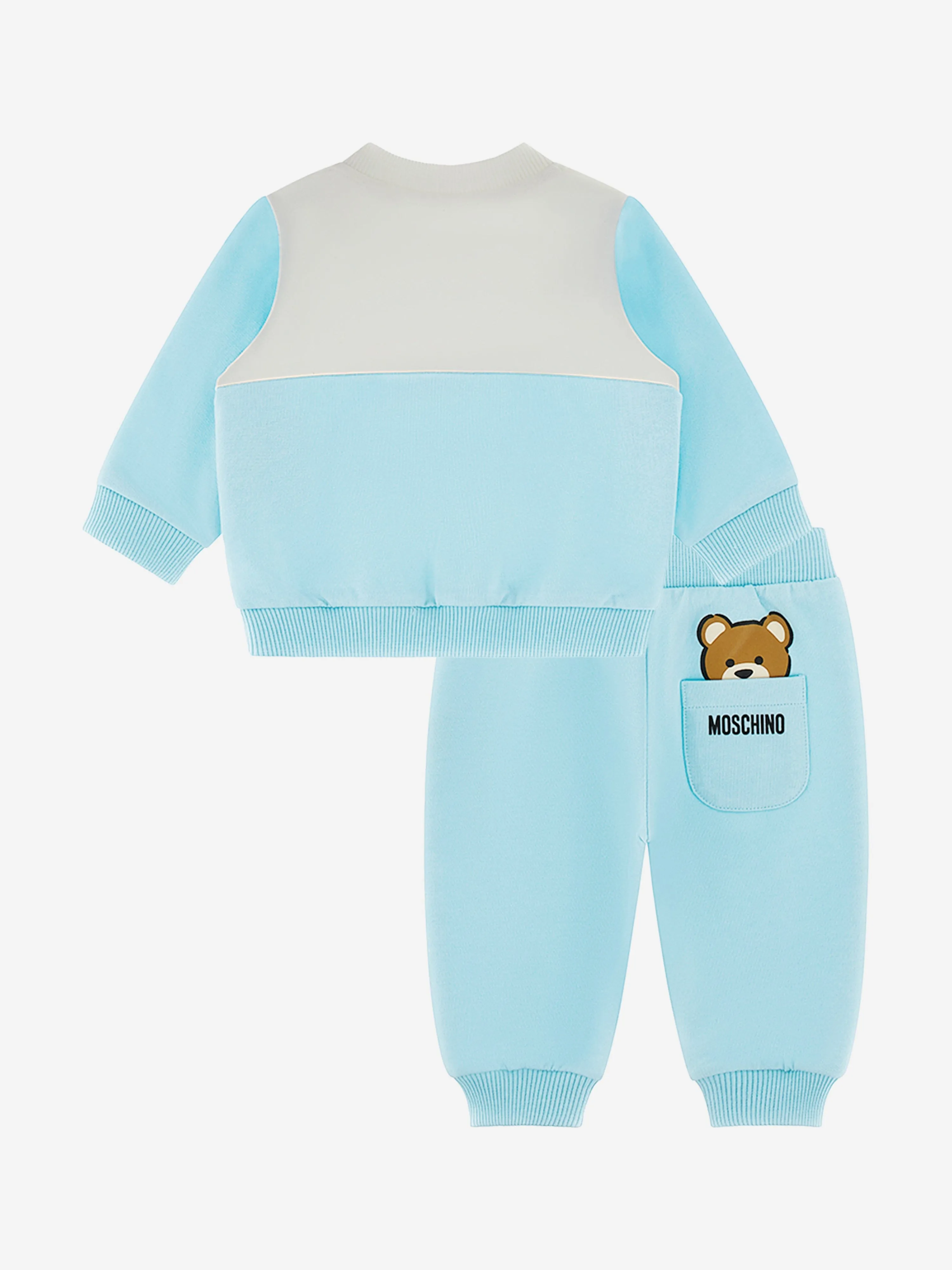 Baby Teddy Bear Tracksuit in Blue