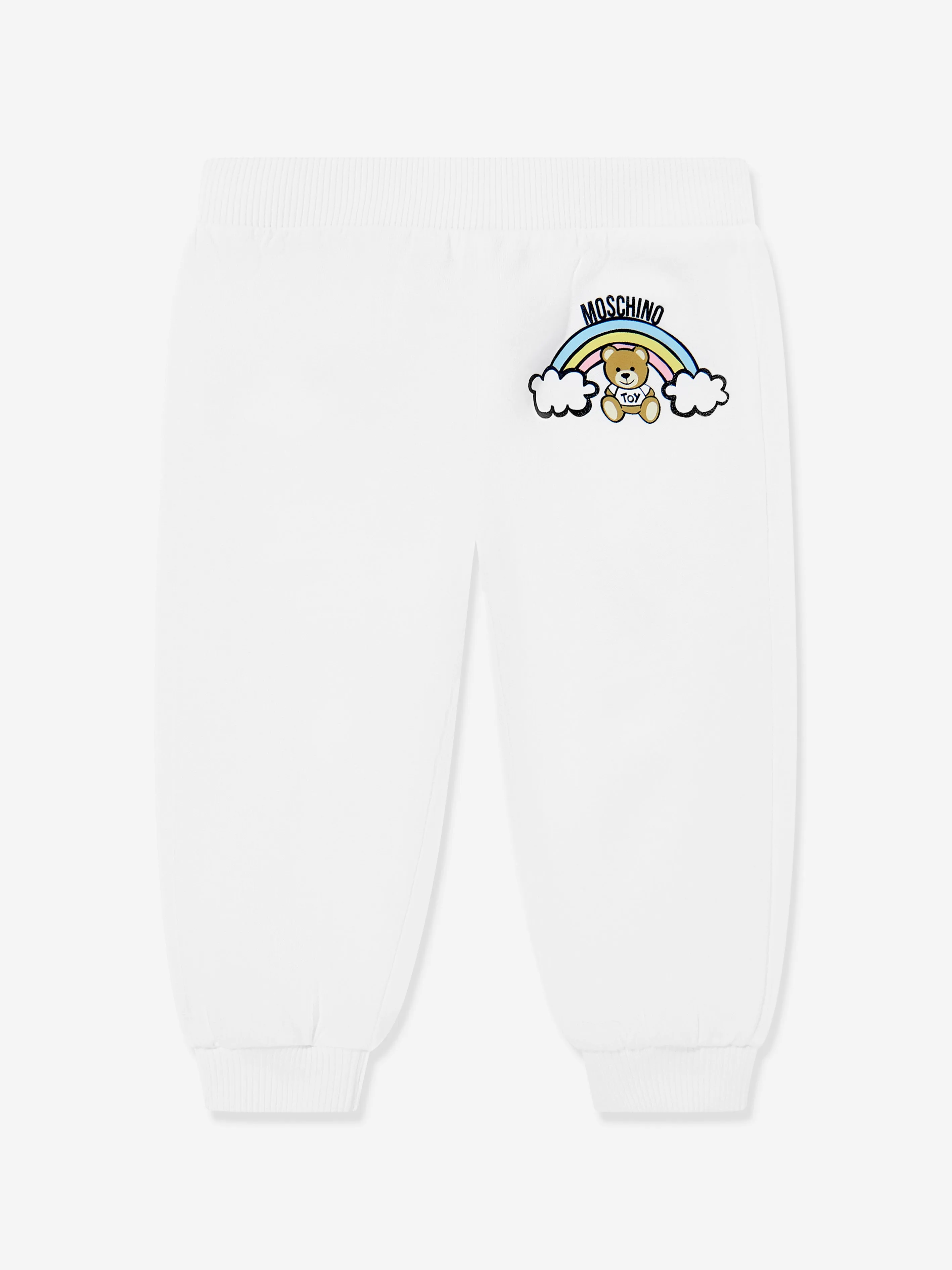 Baby Teddy Bear Tracksuit in Ivory