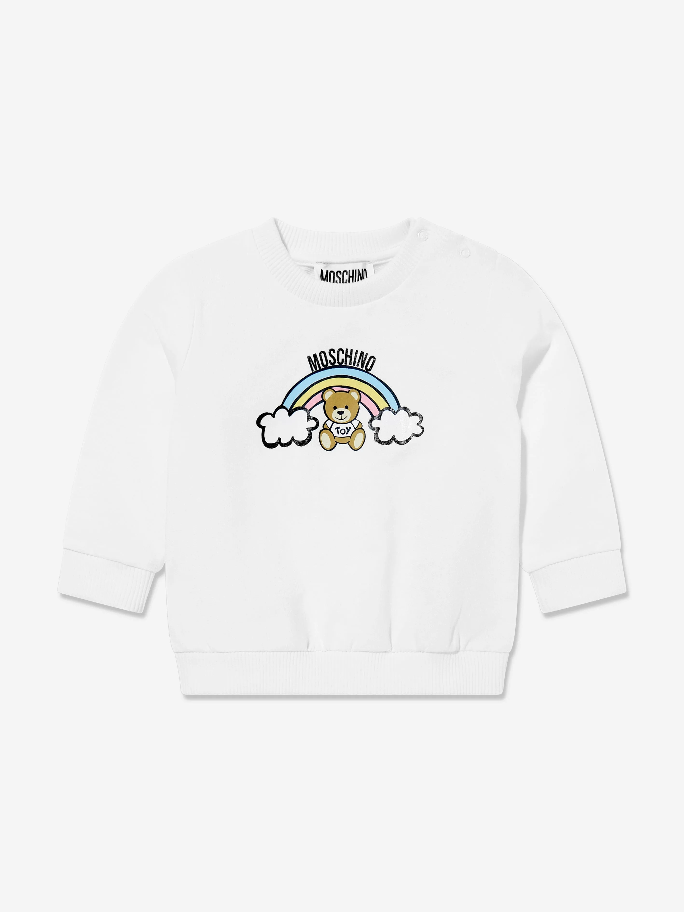 Baby Teddy Bear Tracksuit in Ivory