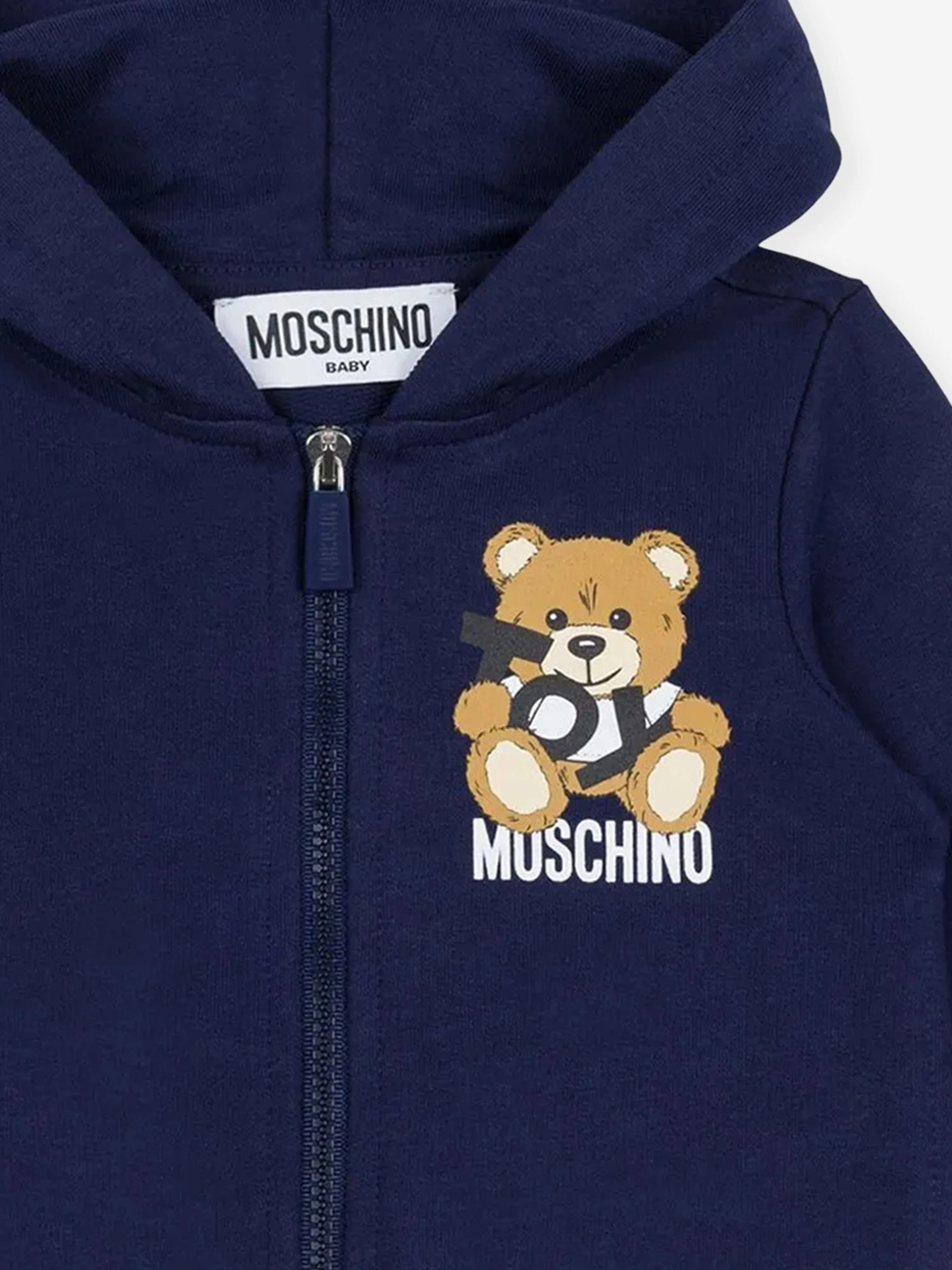 Baby Teddy Bear Tracksuit in Navy