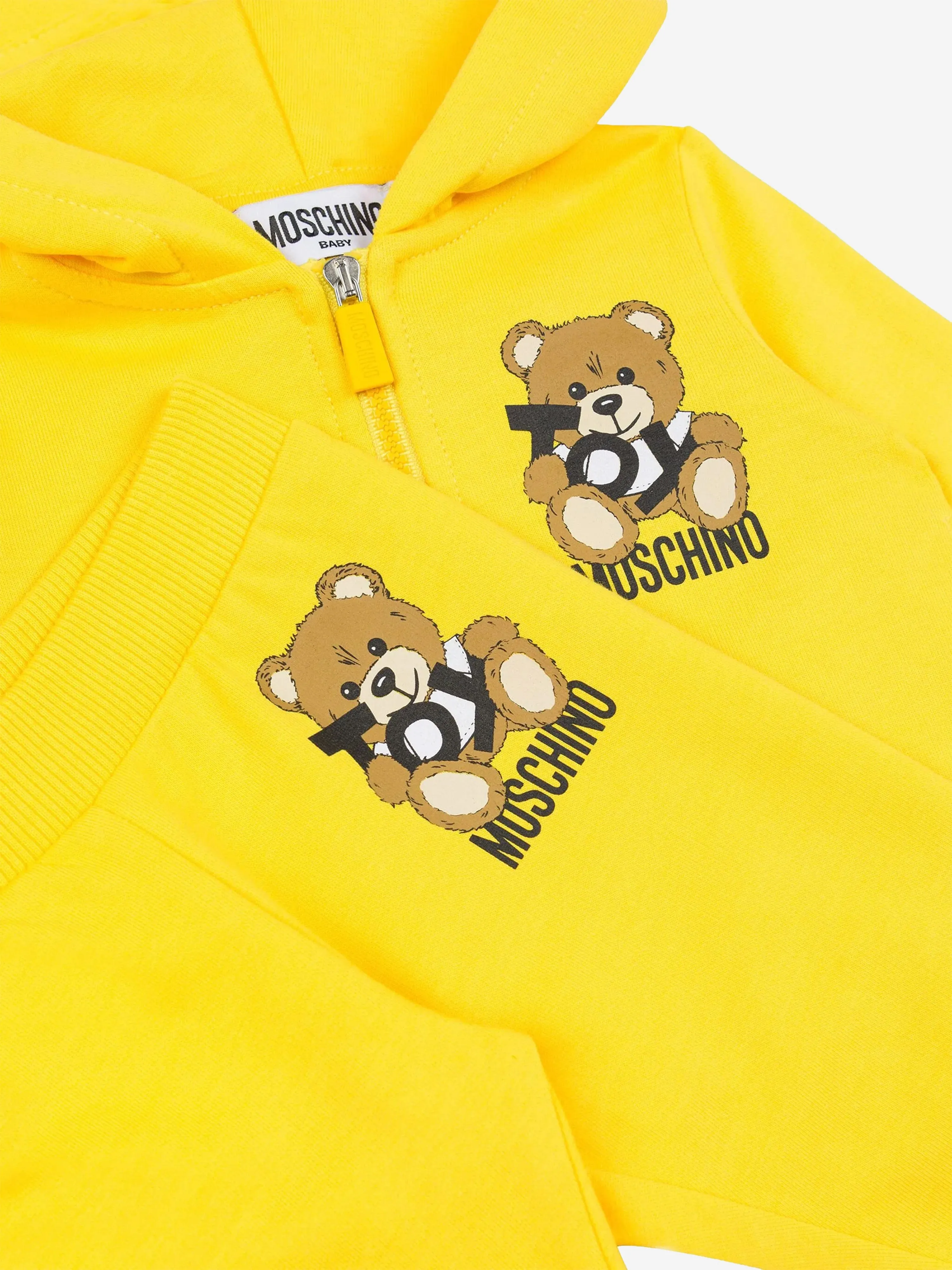 Baby Teddy Bear Tracksuit in Yellow
