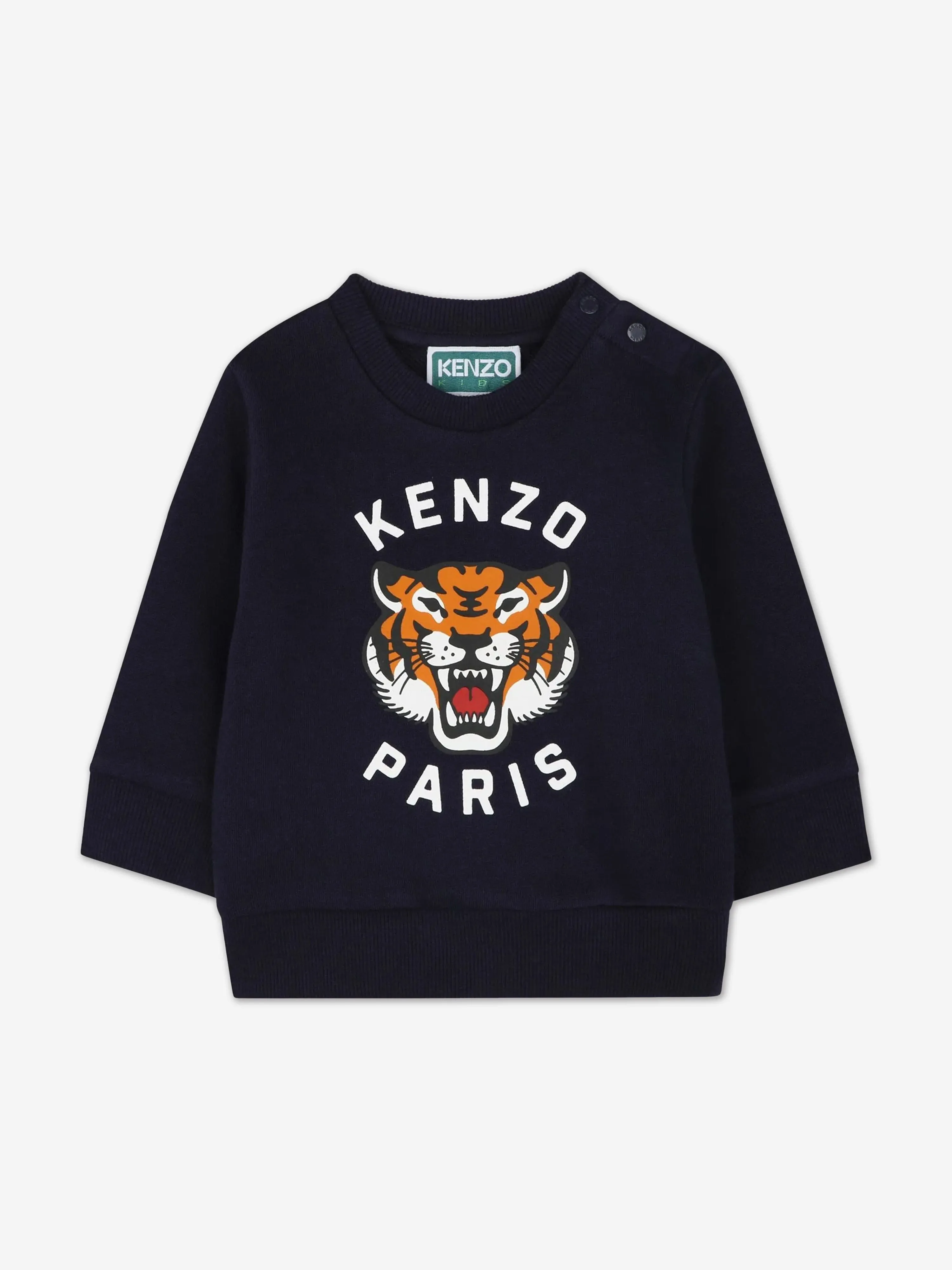 Baby Tiger Logo Tracksuit in Navy