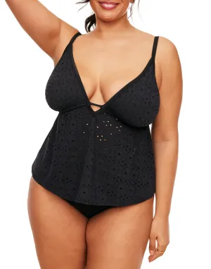 Bailee Women's Plus-Size Swimwear Tankini Top