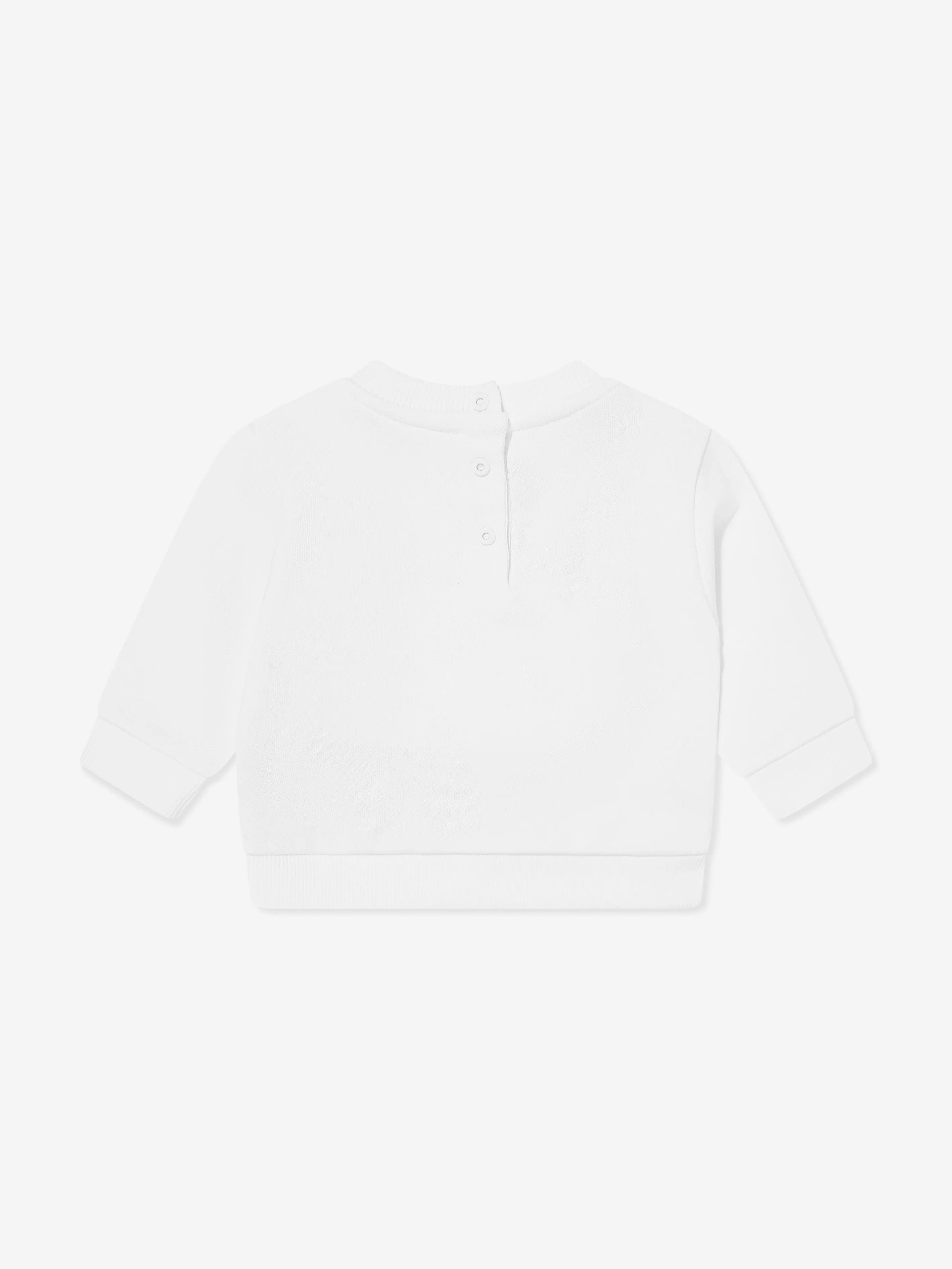 Balmain Baby Logo Sweathshirt in White