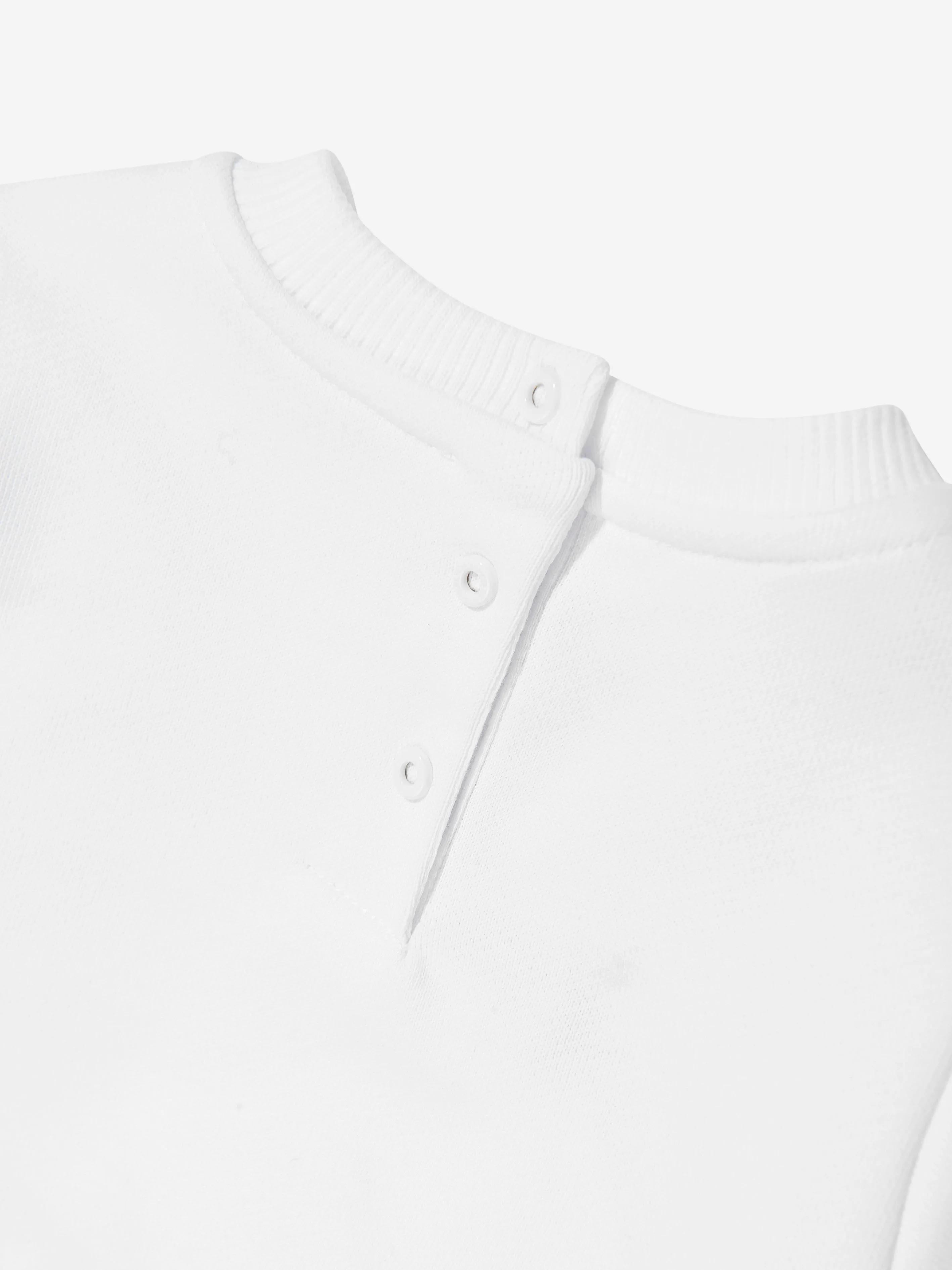 Balmain Baby Logo Sweathshirt in White