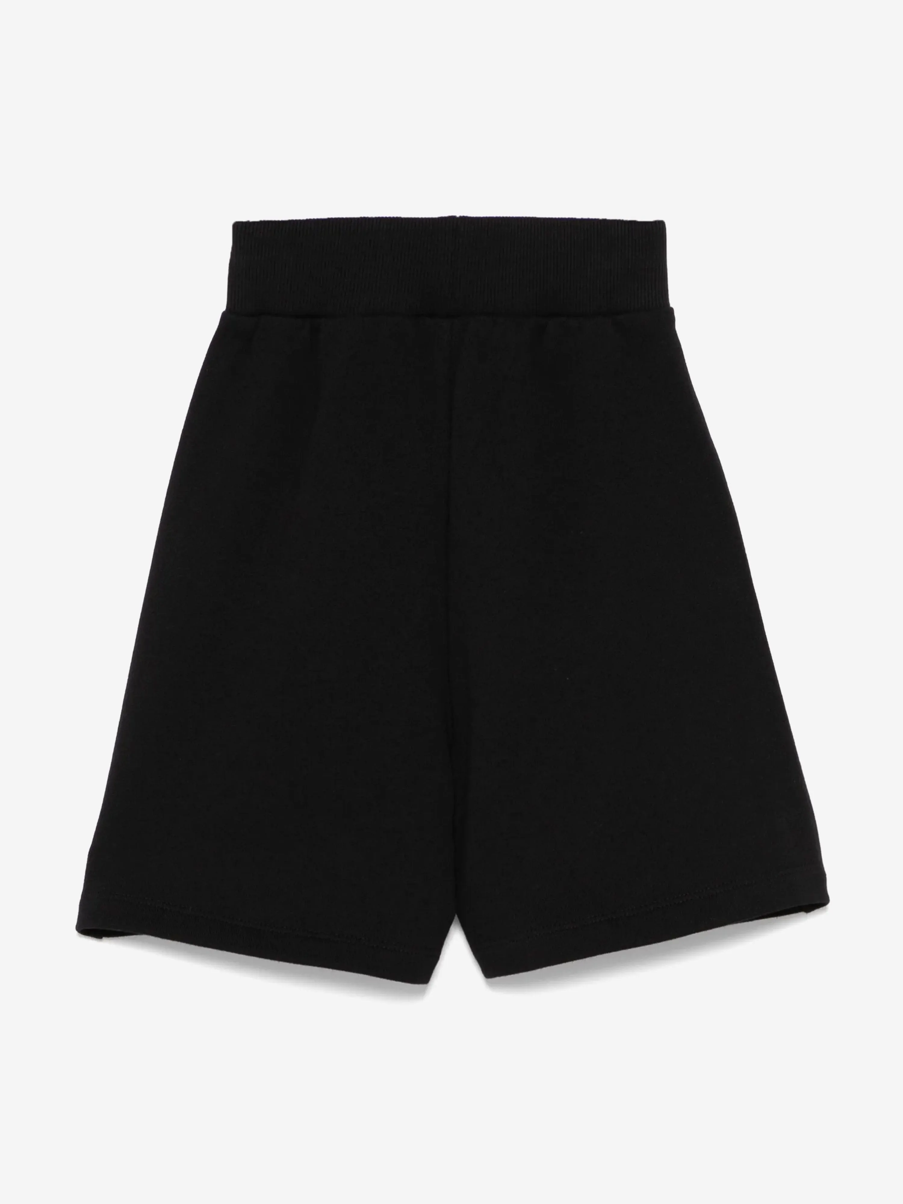 Balmain Kids Logo Jersey Shorts in Black