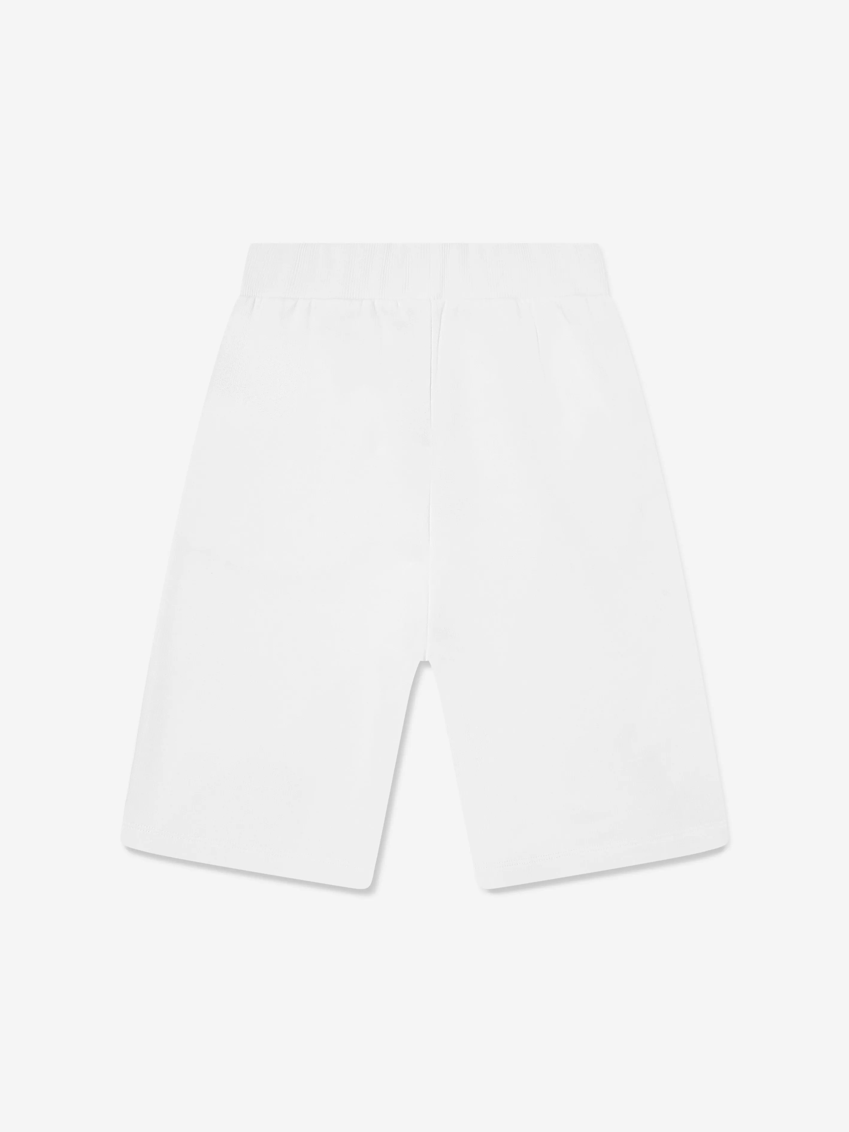 Balmain Kids Logo Jersey Shorts in White