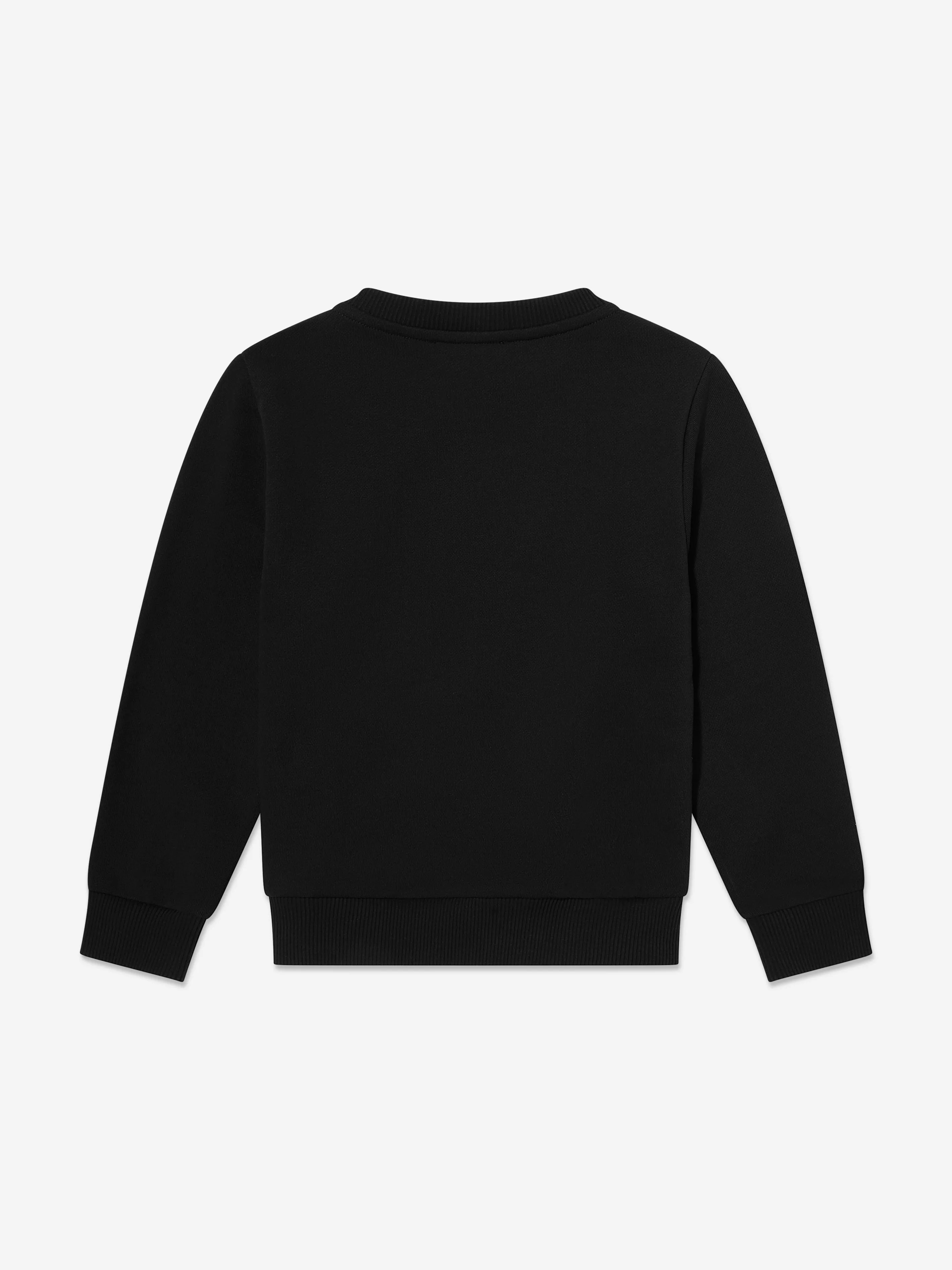 Balmain Kids Logo Sweatshirt in Black