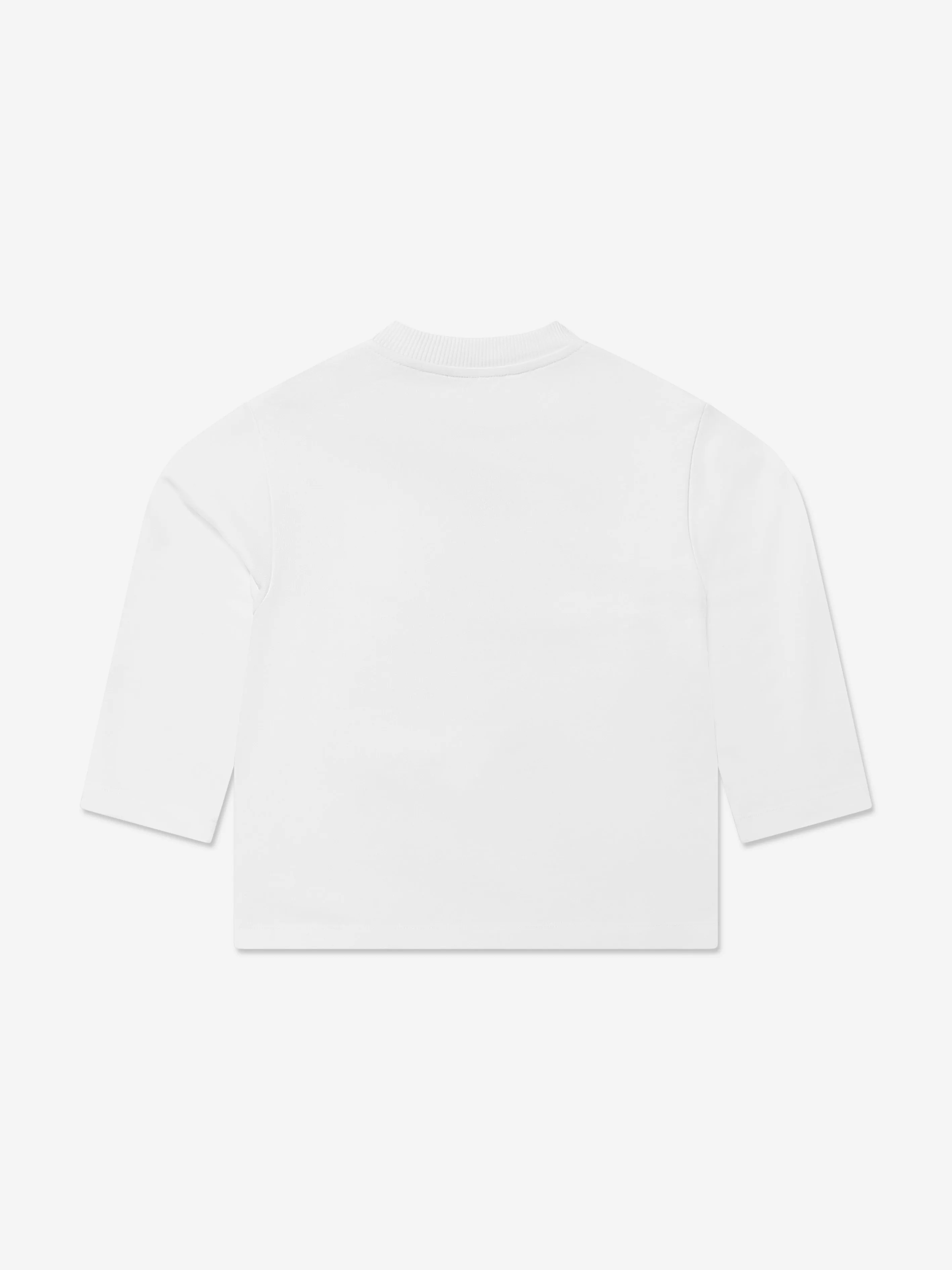 Balmain Kids Logo Sweatshirt in White