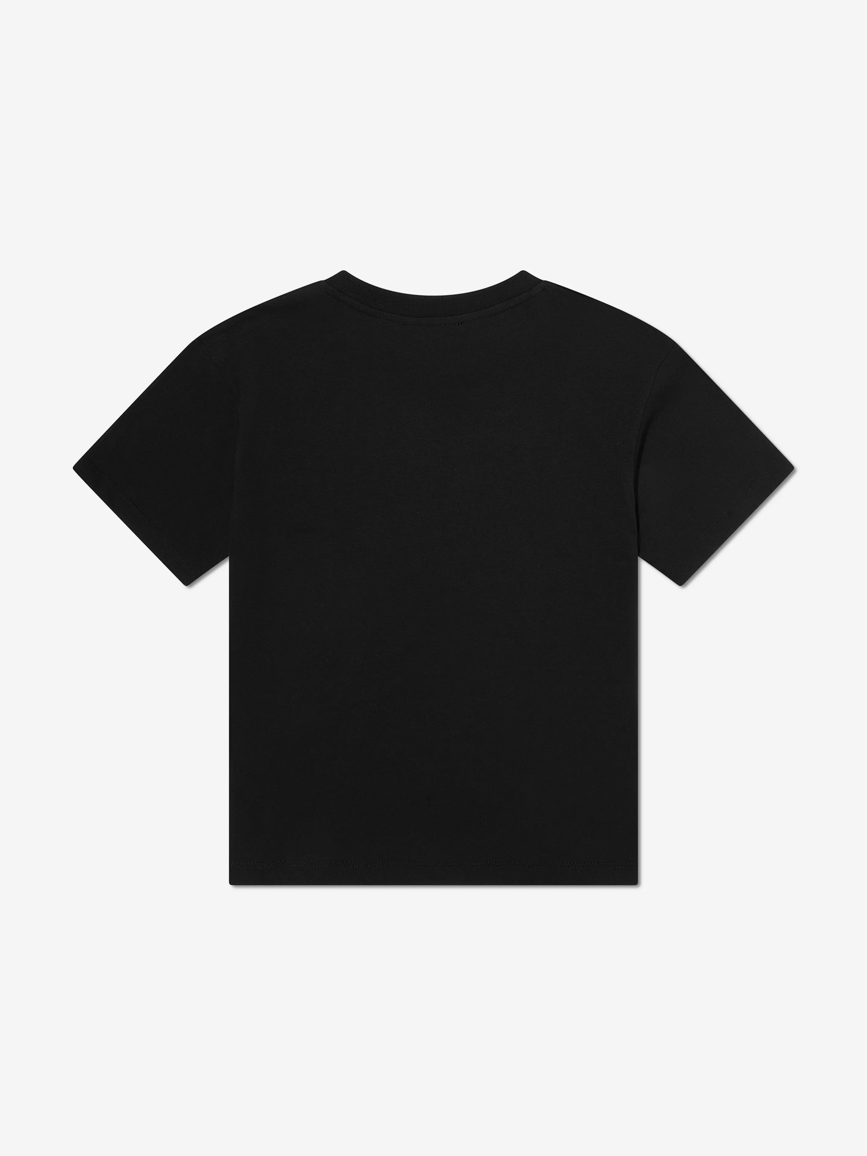 Balmain Kids Logo T-Shirt in Black