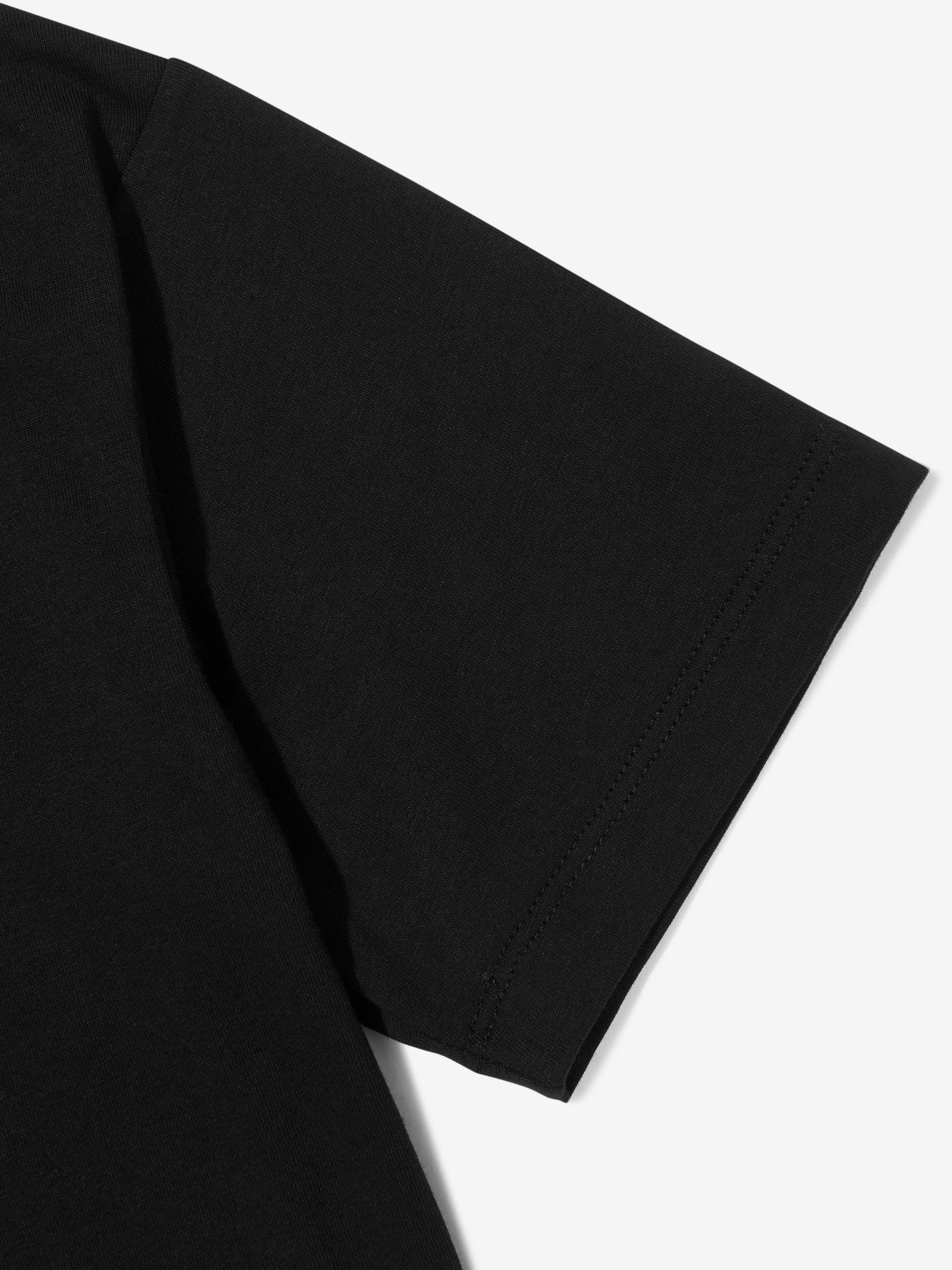 Balmain Kids Logo T-Shirt in Black