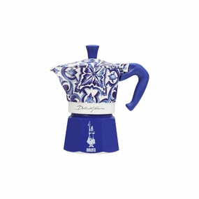 Bialetti Dolce & Gabbana Moka Express Mediterrean Blue 3 Cup (130ml)