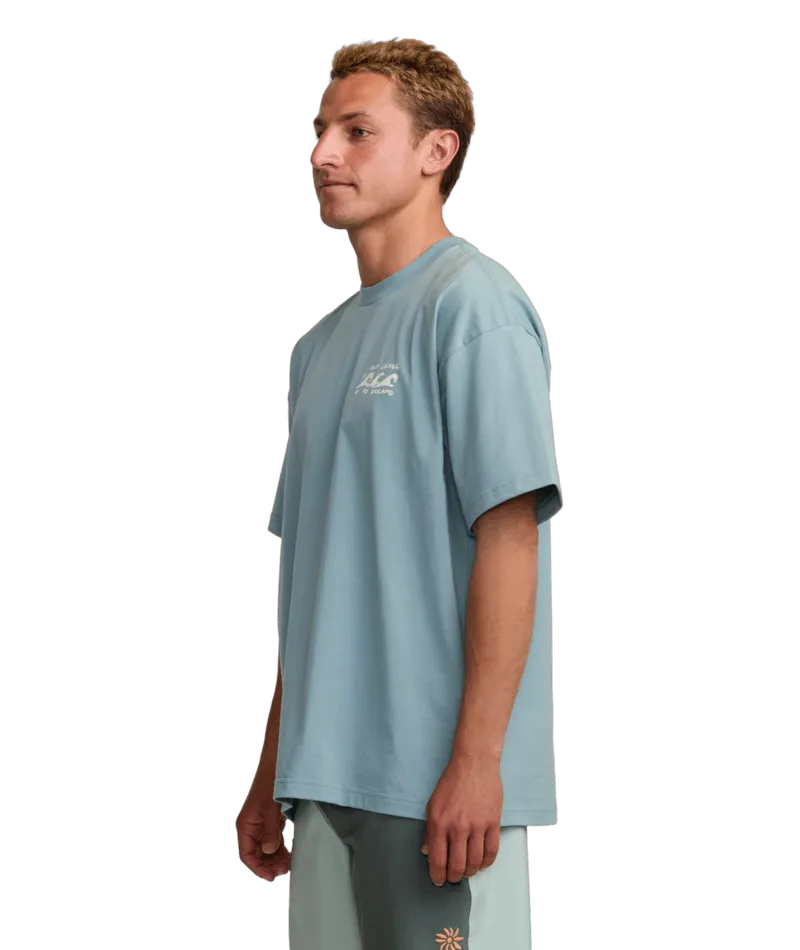 Billabong I Surf Better In My Dreams Tee-Washed Blue