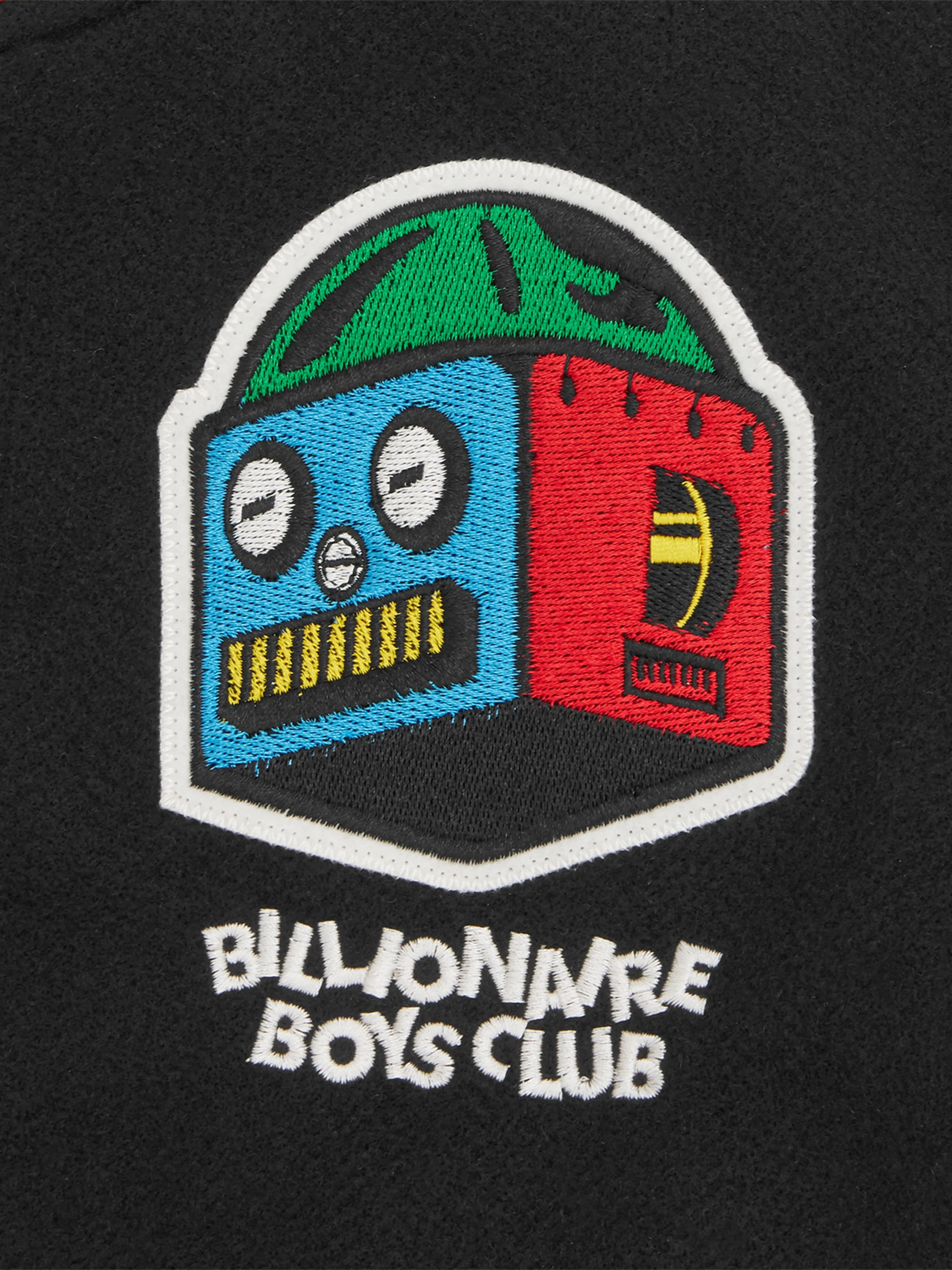 Billionaire Boys Club Boys Robot Varsity Jacket in Black