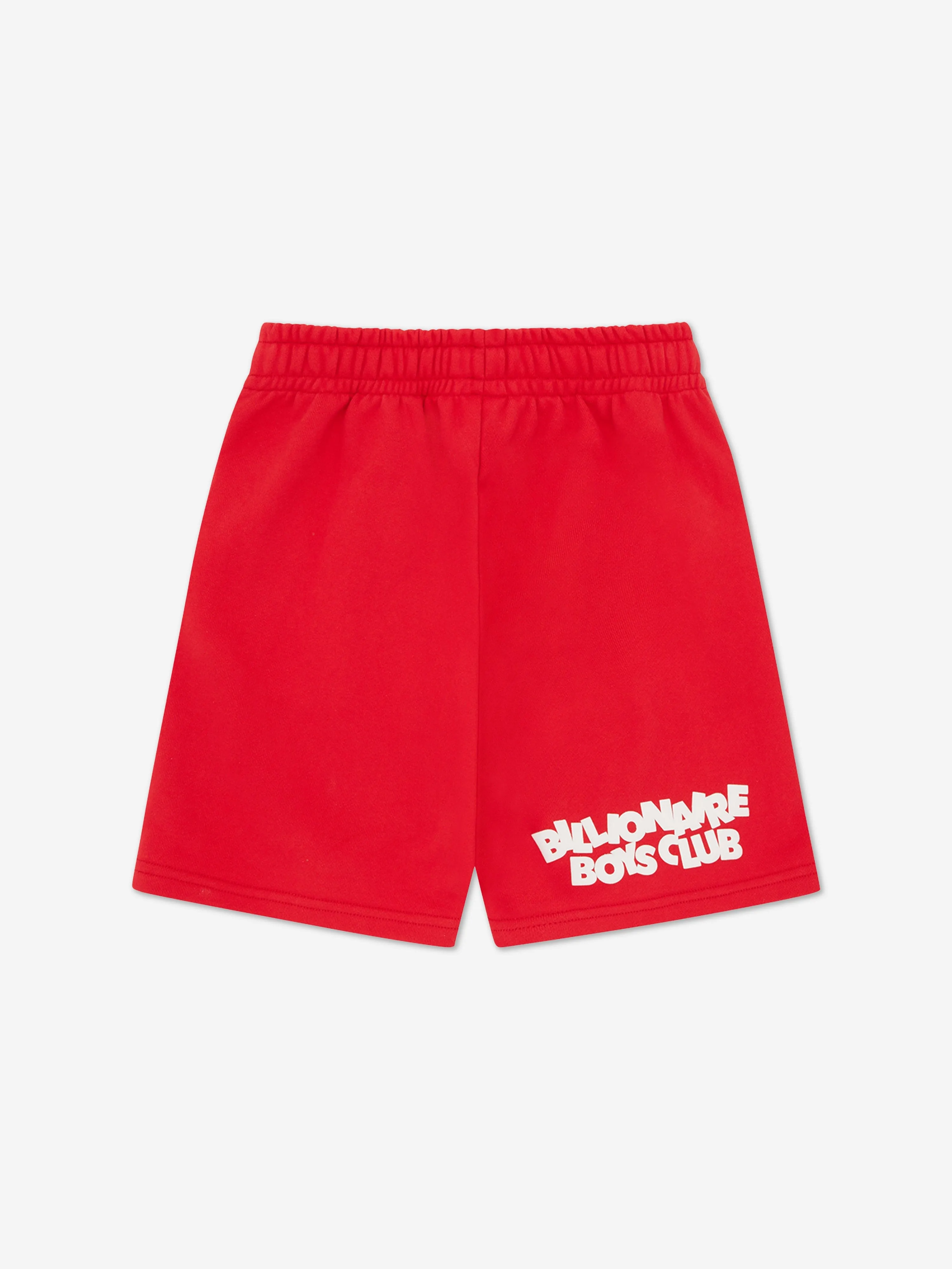Billionaire Boys Club Kids Astro Helmet Sweat Shorts in Red
