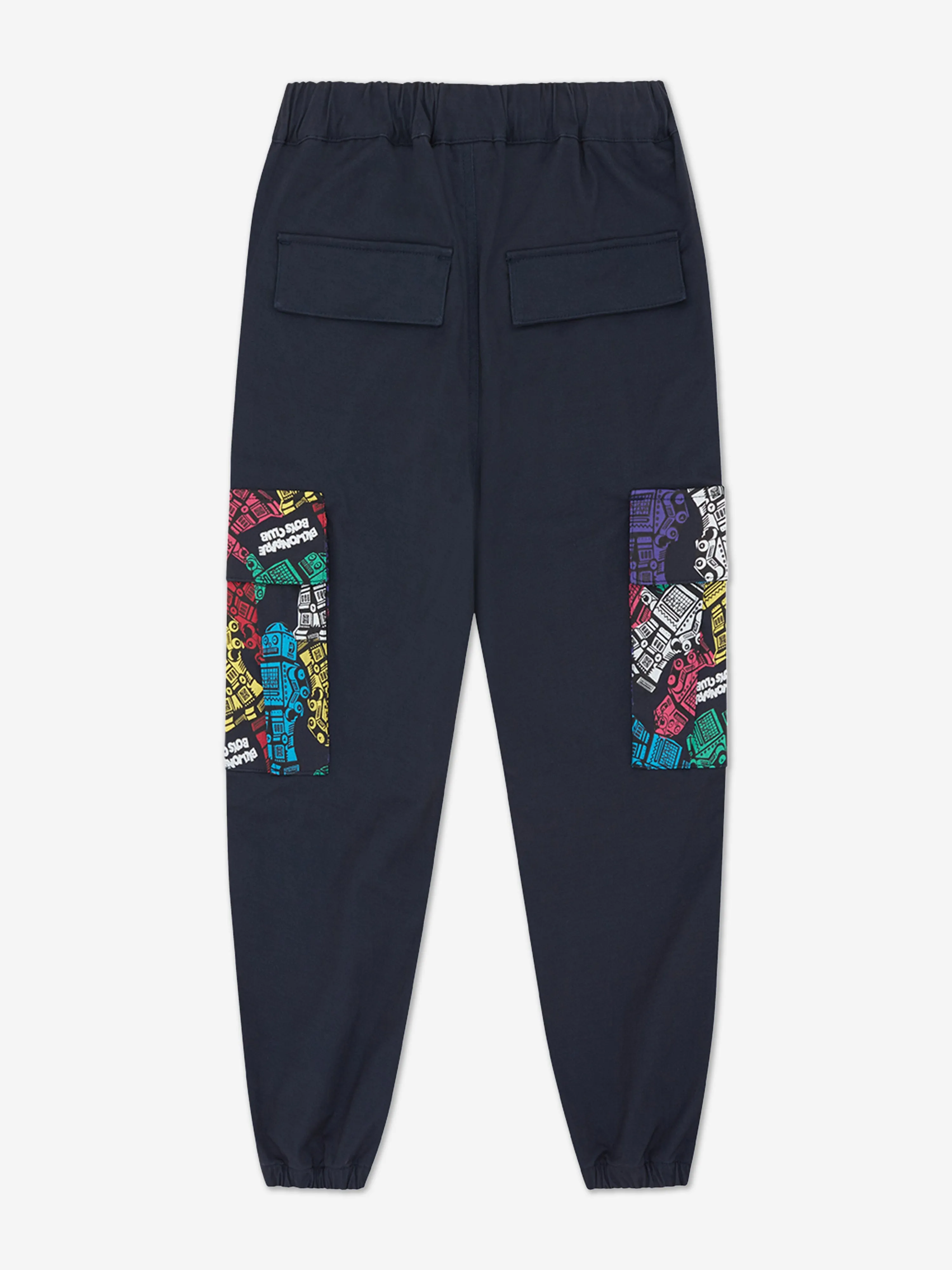 Billionaire Boys Club Kids Robot Cargo Trousers in Navy