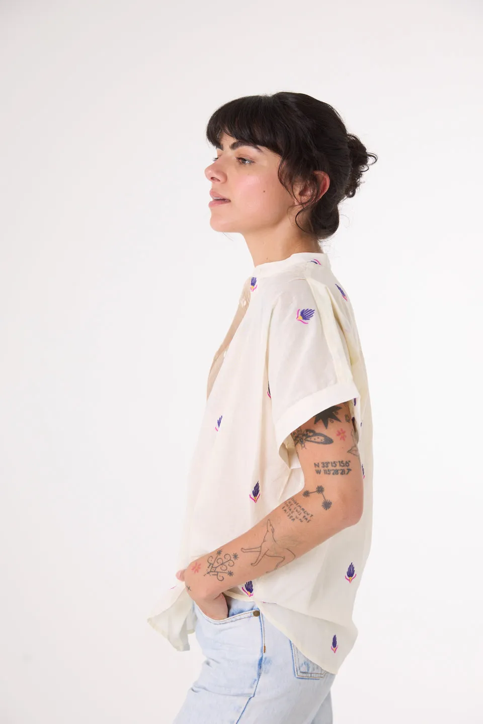 Blouse Brodee Maya Maya Blume Multi