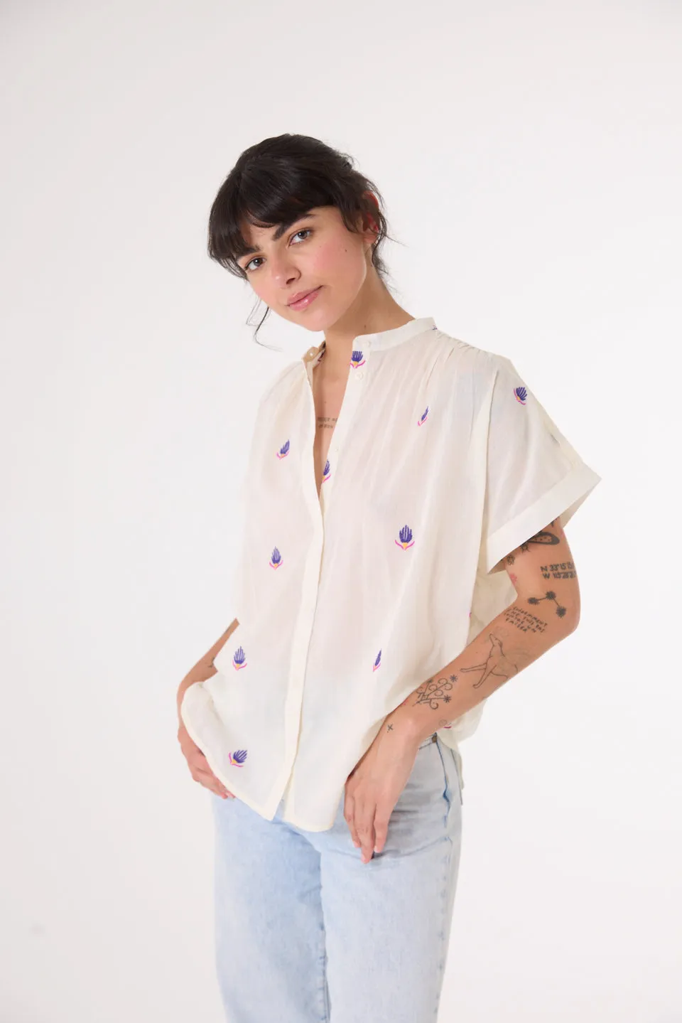 Blouse Brodee Maya Maya Blume Multi