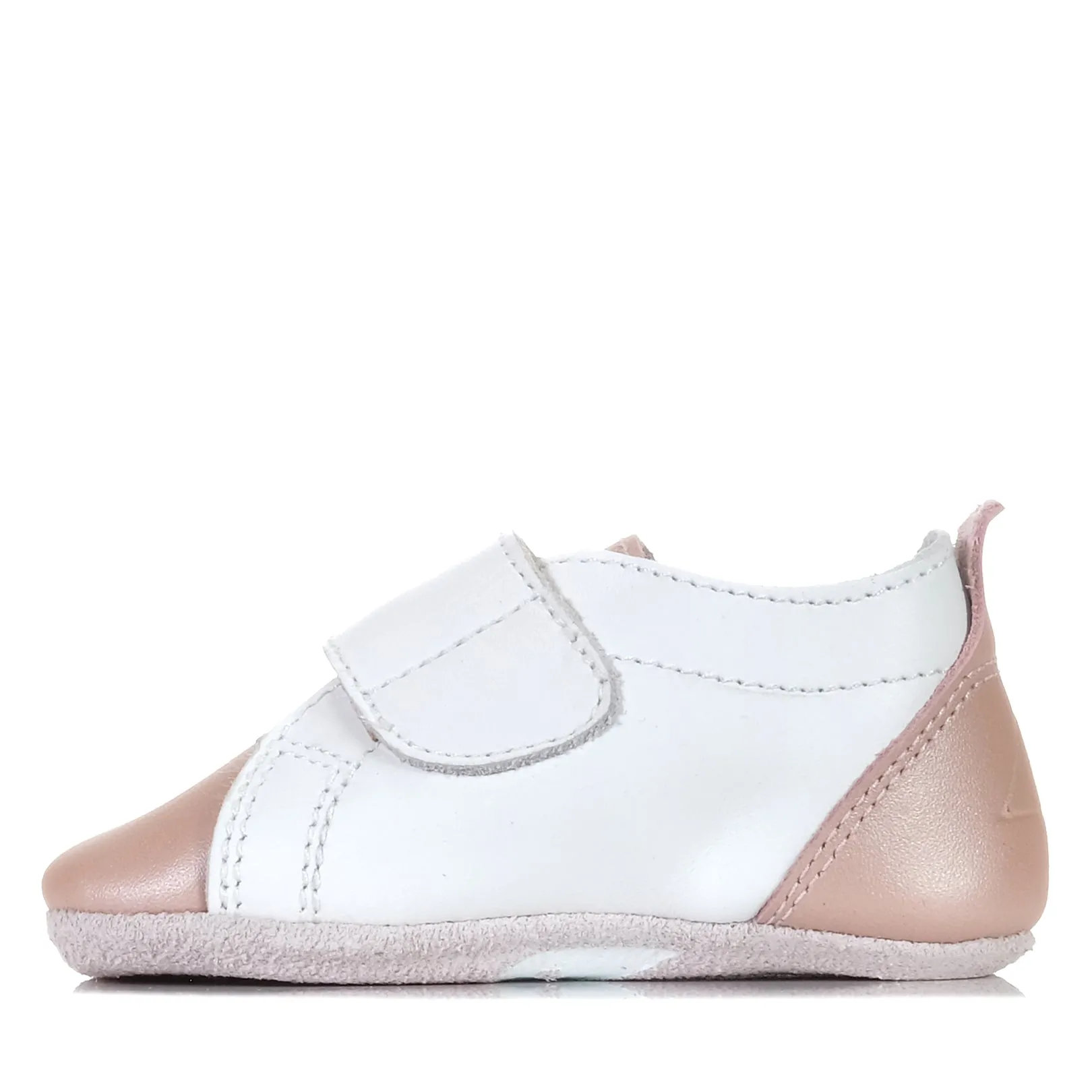 Bobux Soft Sole Grass Court White/Dusk Pearl Shoes_Bobux