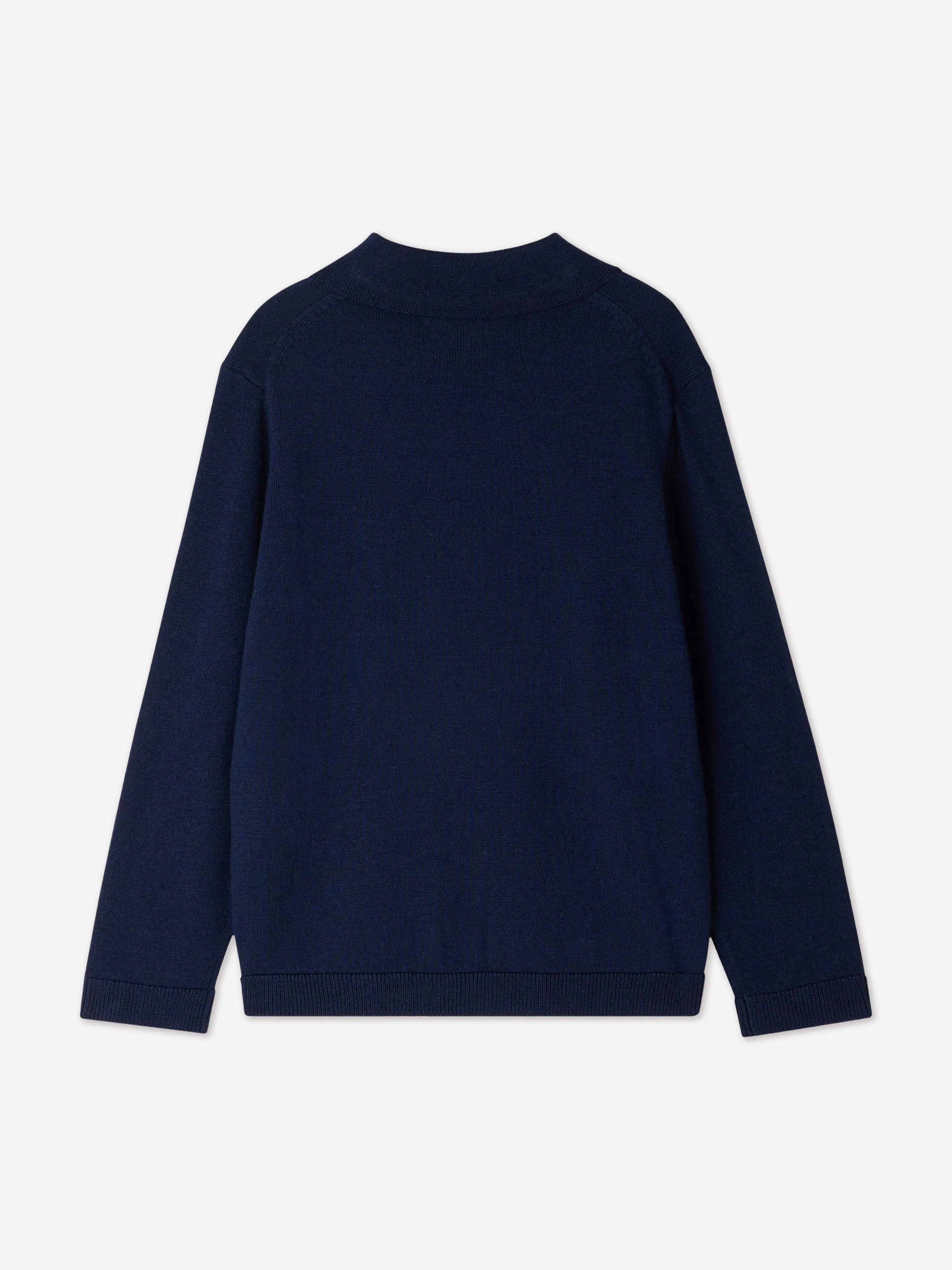 Bonpoint Boys Darius Polo Shirt in Blue