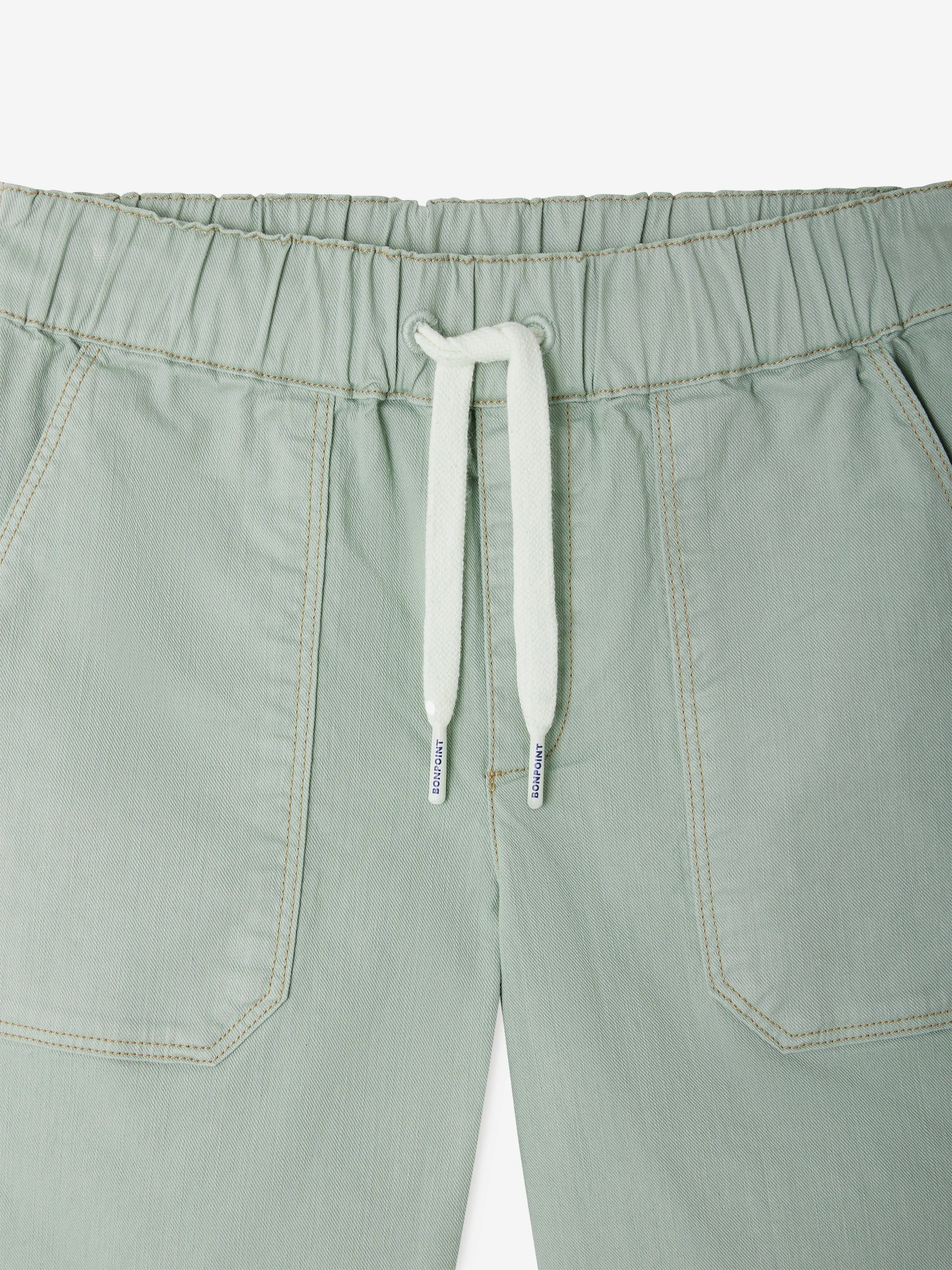 Bonpoint Boys Syl Bermuda Shorts in Green