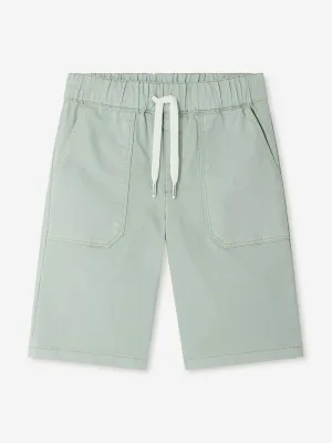 Bonpoint Boys Syl Bermuda Shorts in Green