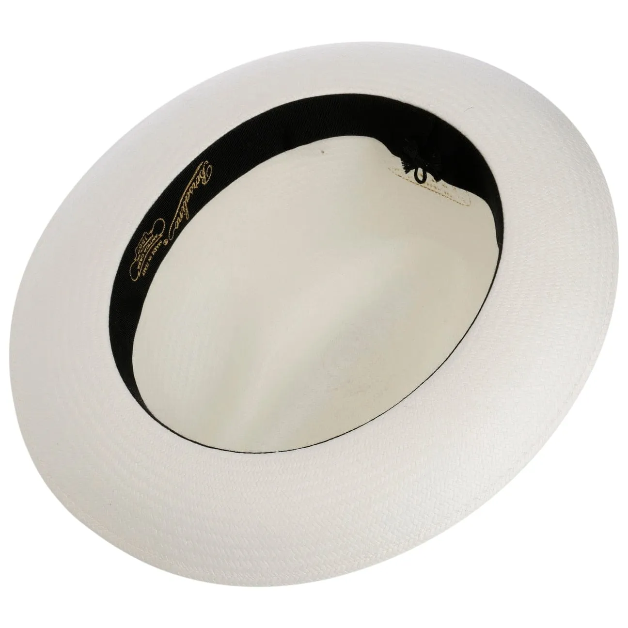 Borsalino Hats Grosgrain Trim Small Panama Hat by Borsalino