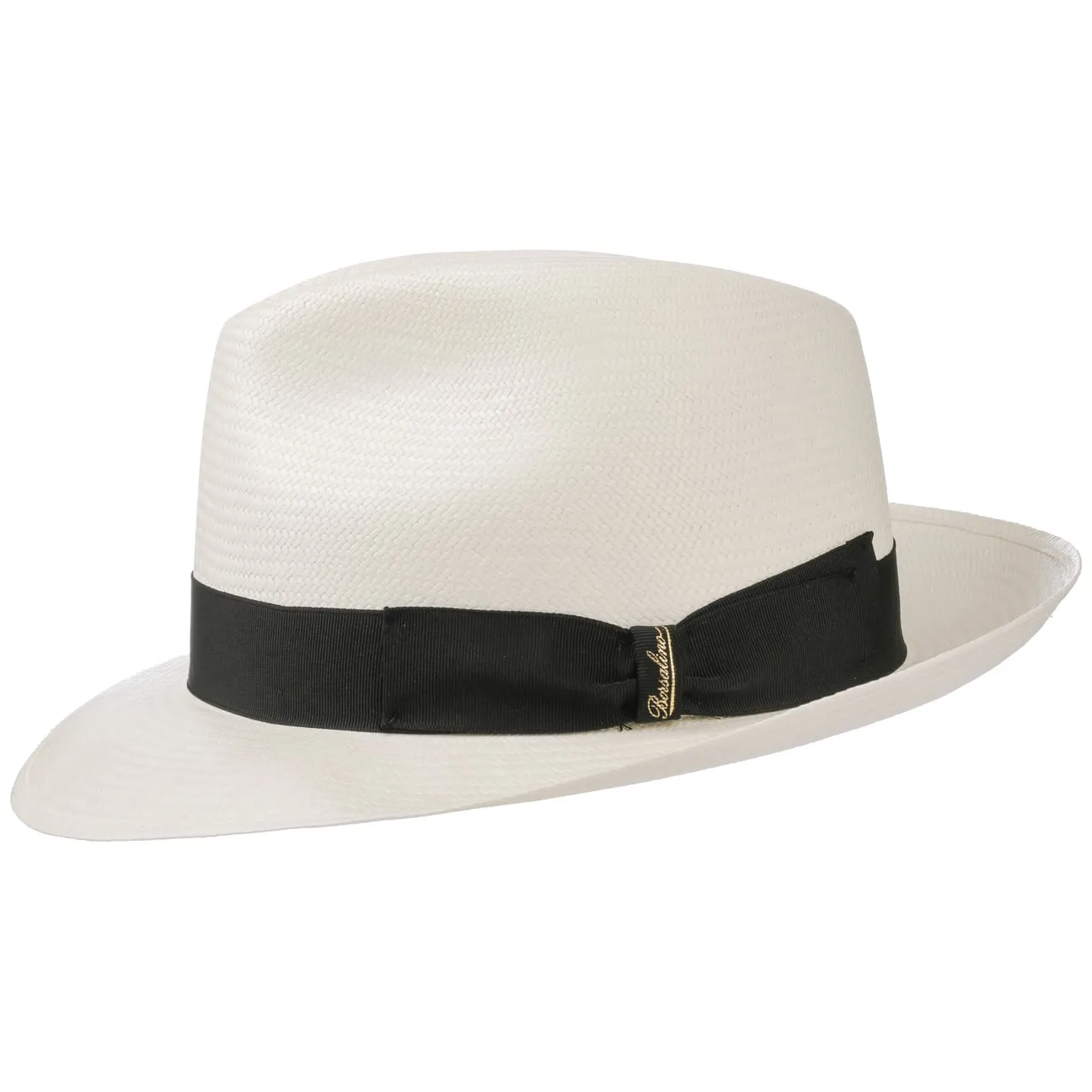 Borsalino Hats Grosgrain Trim Small Panama Hat by Borsalino