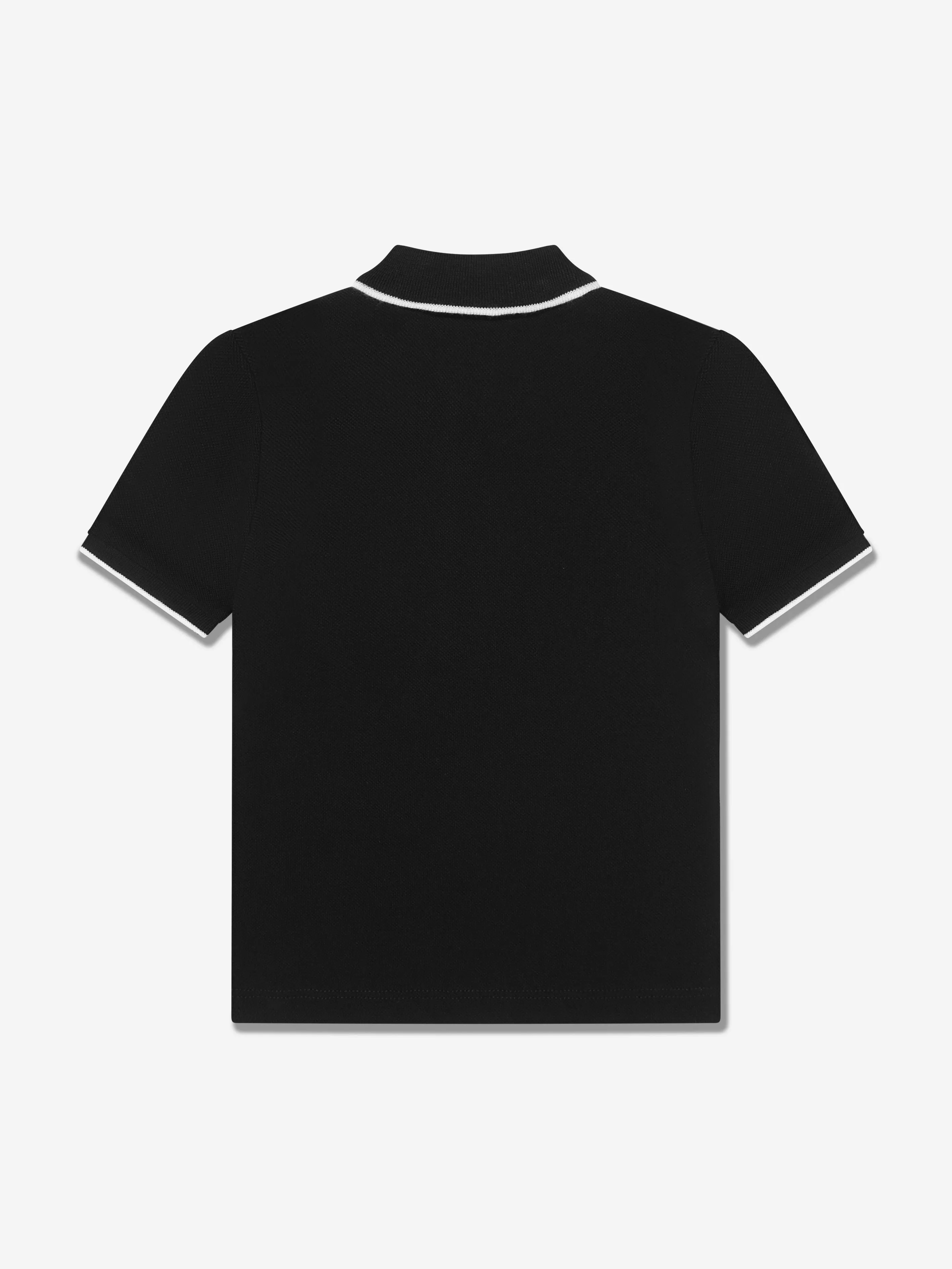 BOSS Baby Boys Logo Polo Shirt In Black