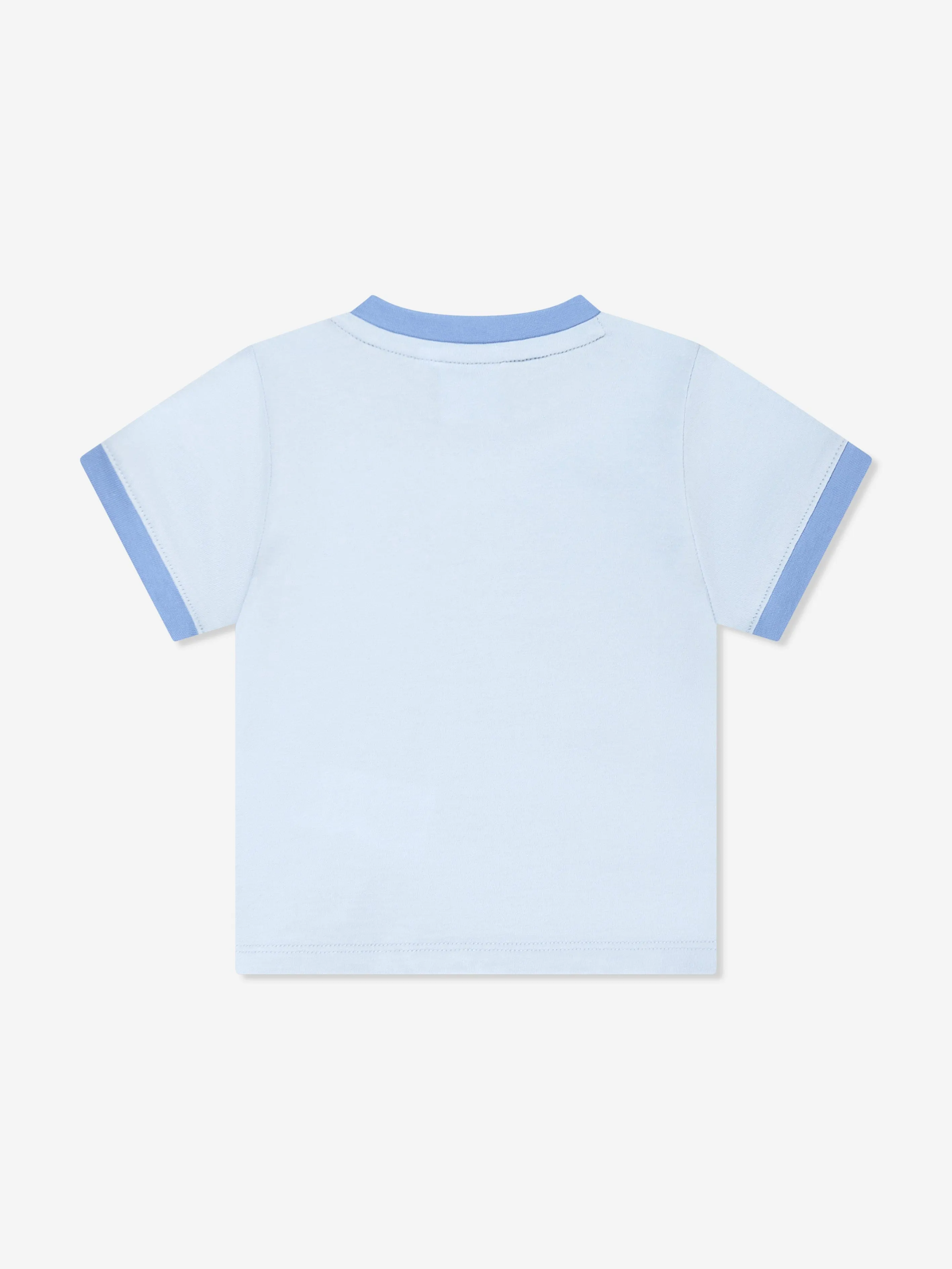 BOSS Baby Boys Logo Print T-Shirt in Navy