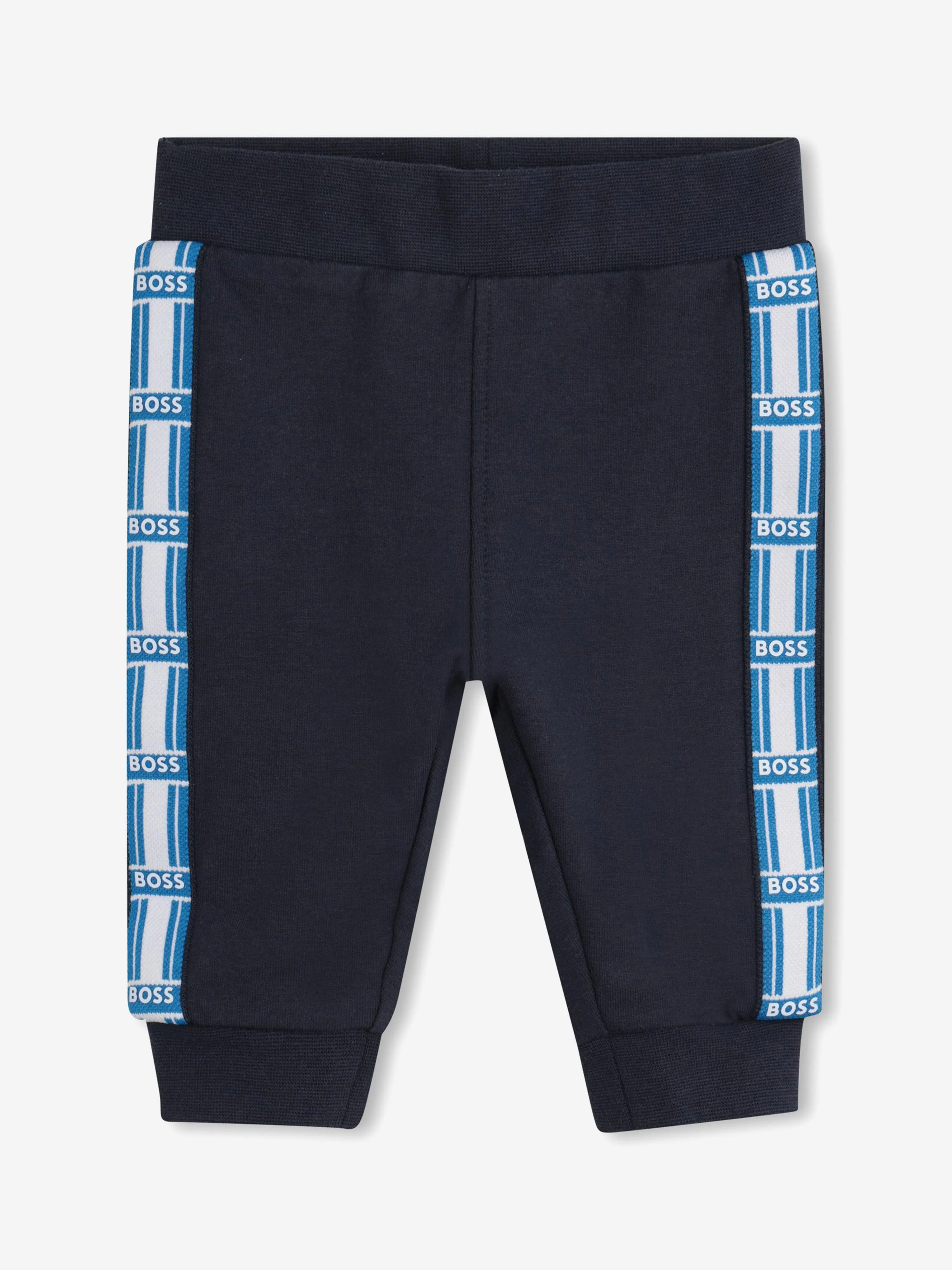 BOSS Baby Boys Tracksuit Set in Navy