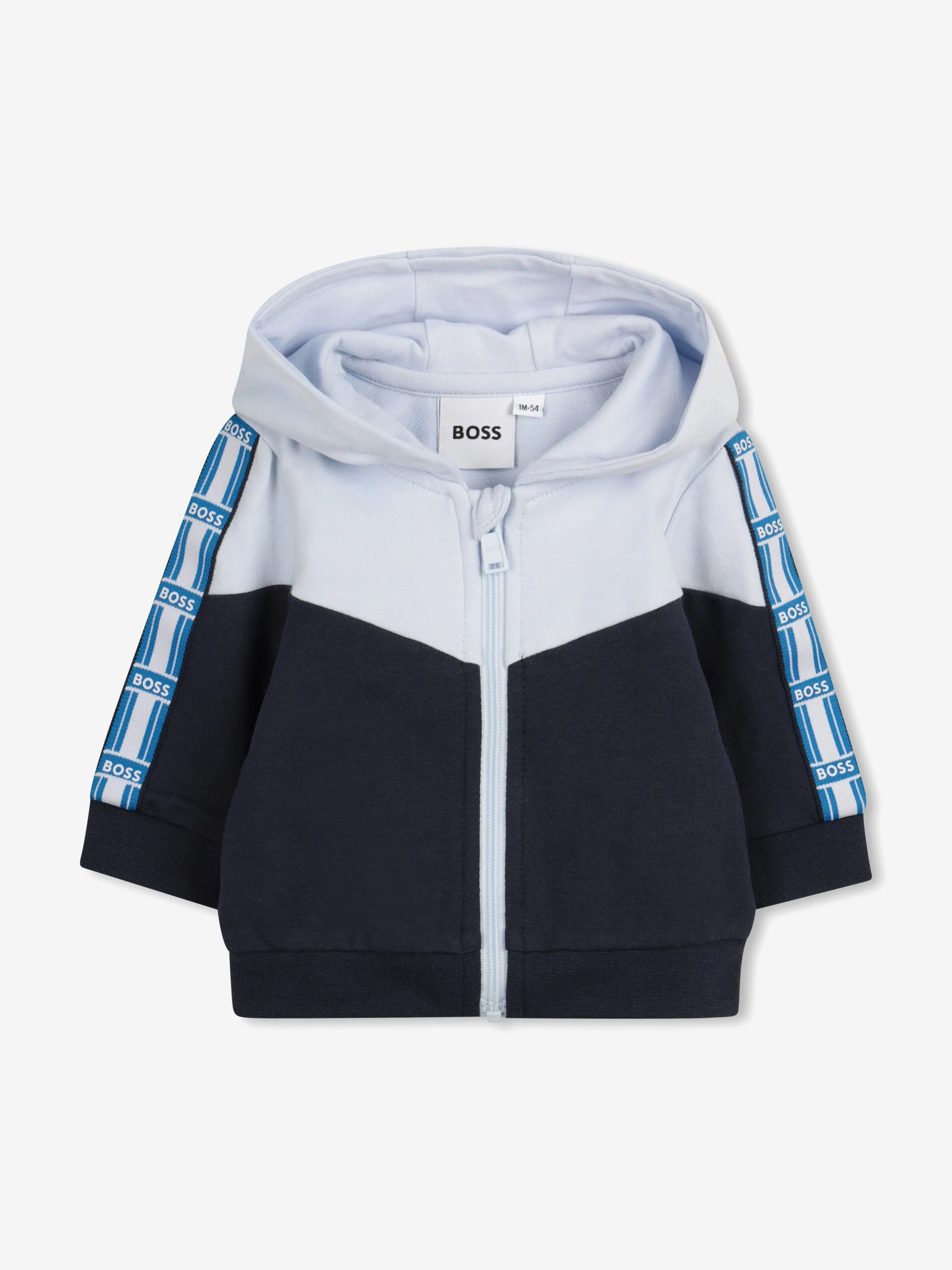 BOSS Baby Boys Tracksuit Set in Navy