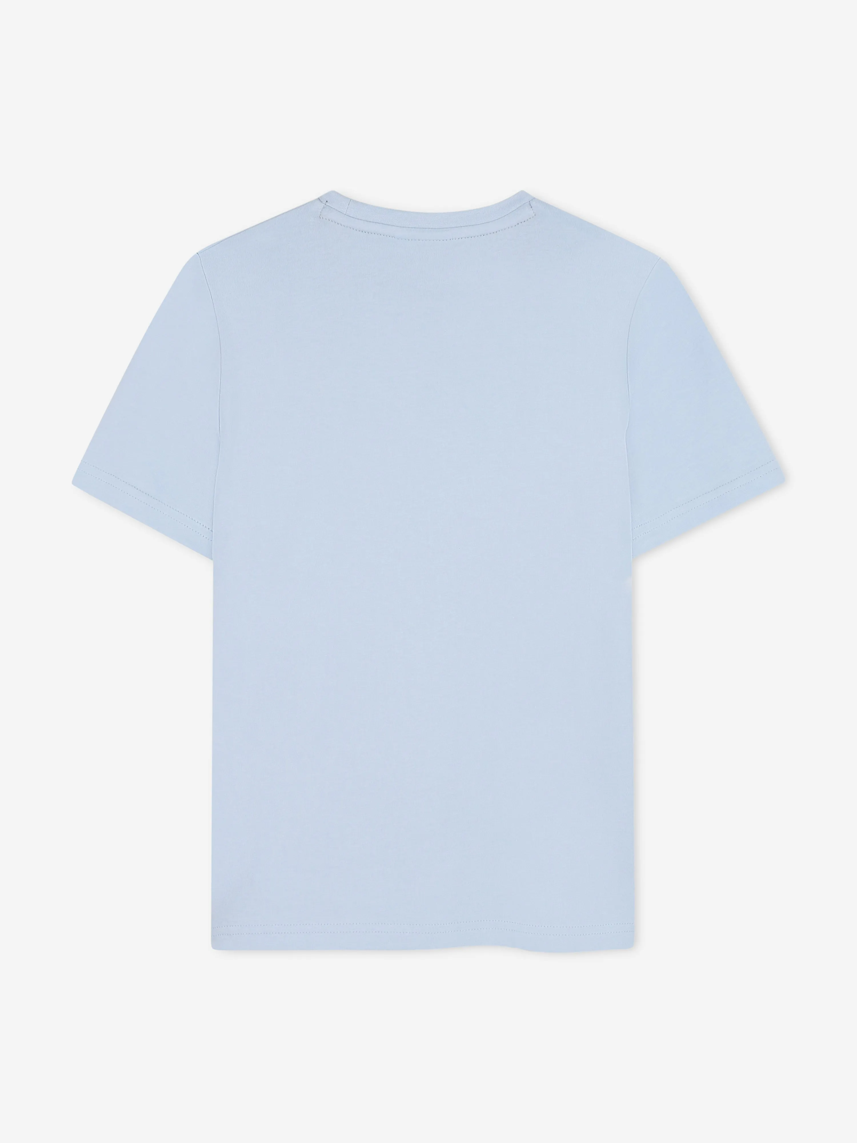 BOSS Boys Logo Print T-Shirt in Blue
